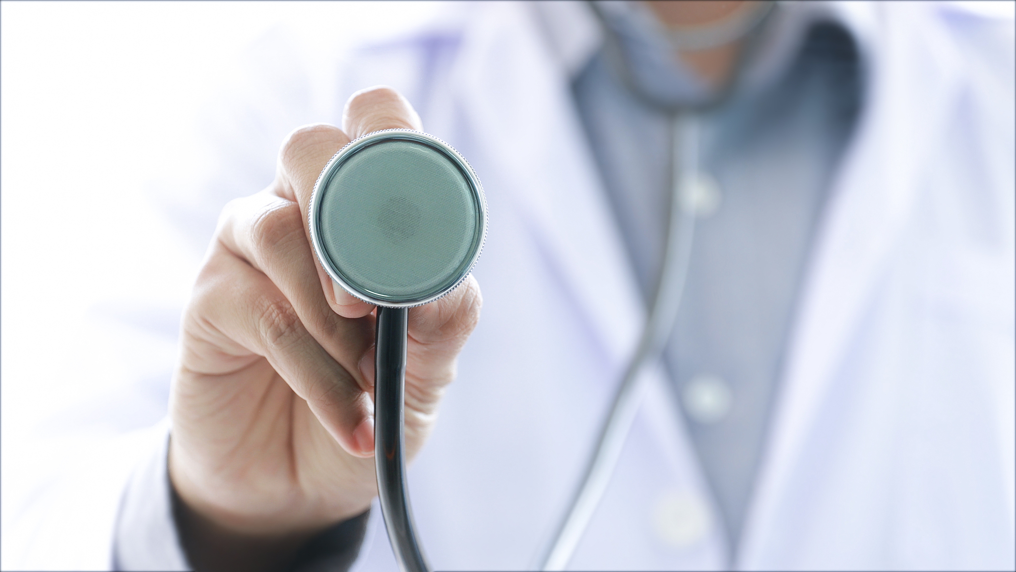 doctor examine with stethoscope, health care hospital