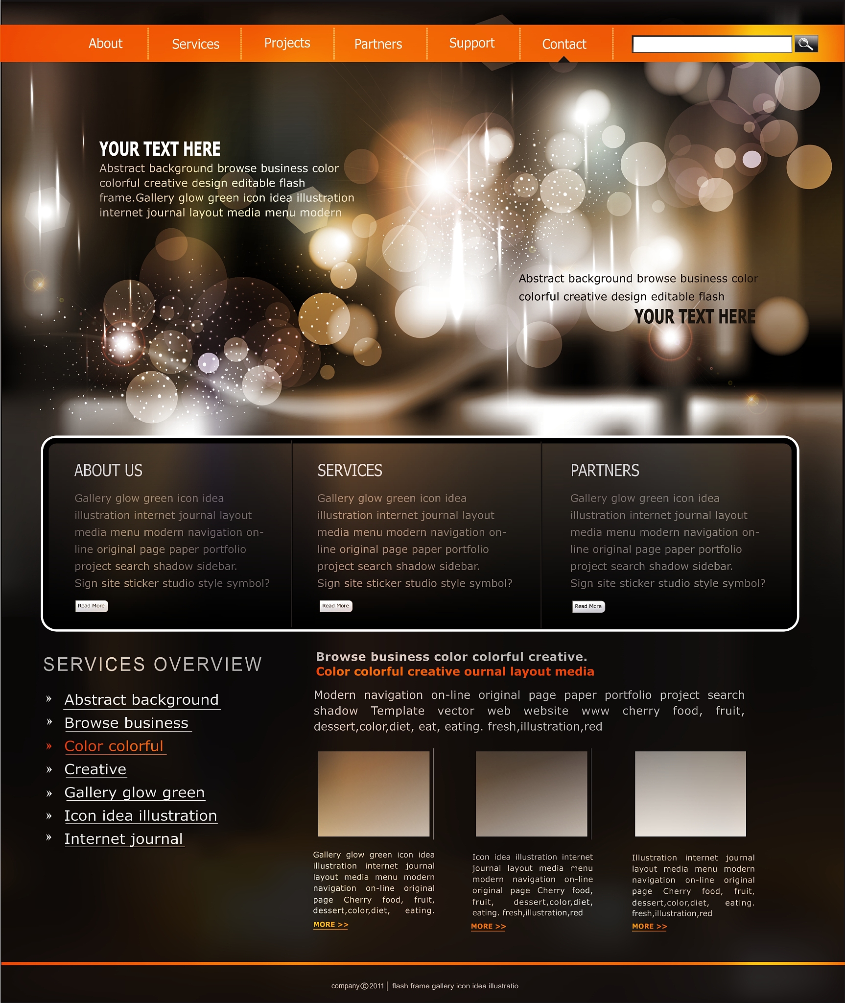 website template for business