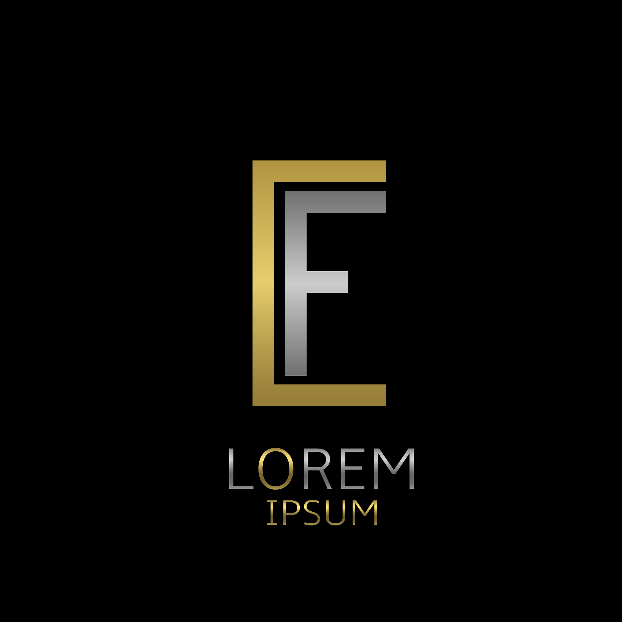 cf letters logo