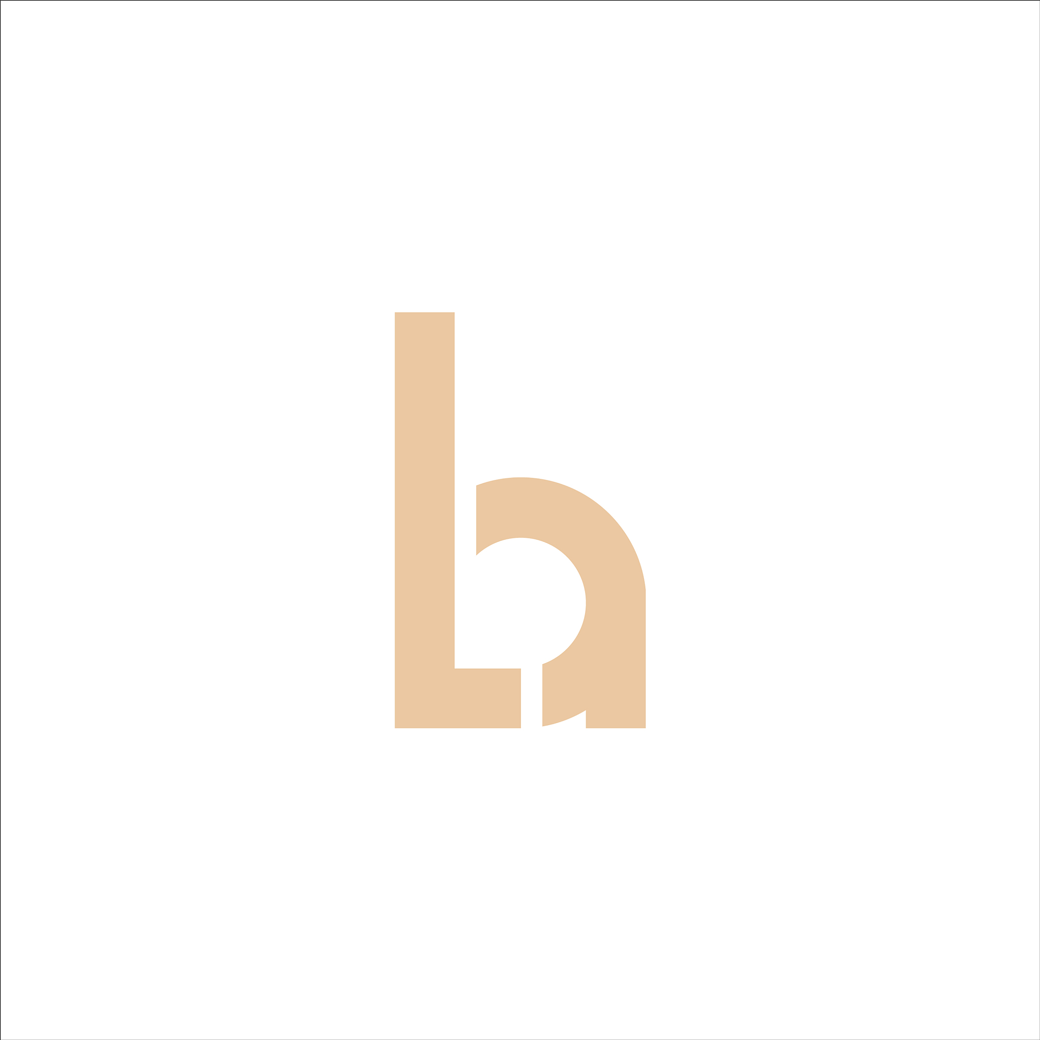 initial letter la or al logo design template