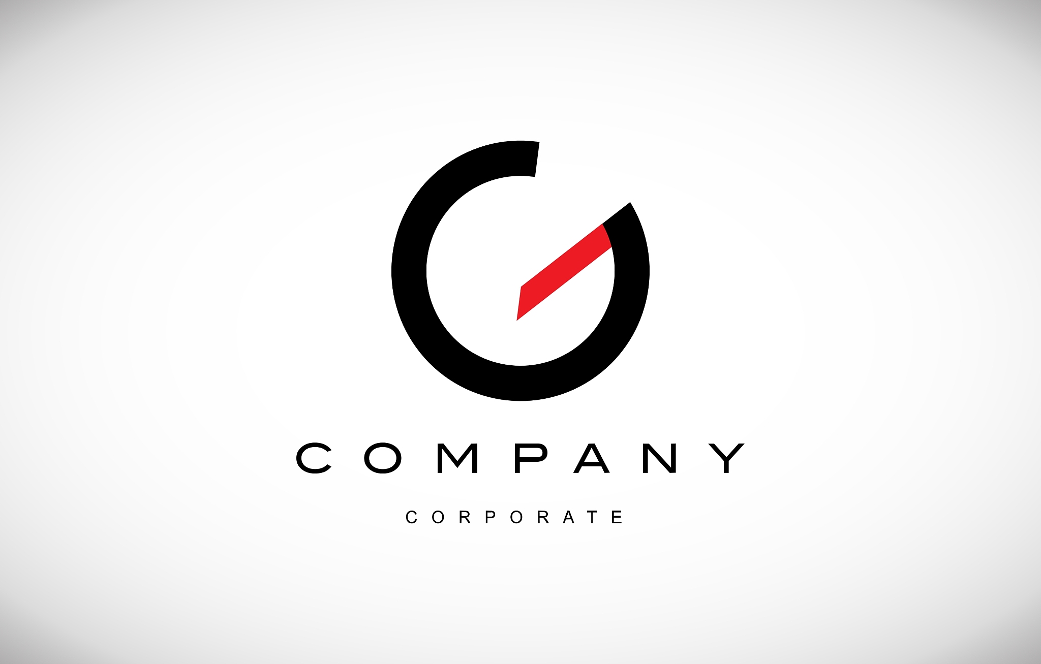 alphabet letter g simple logo icon design