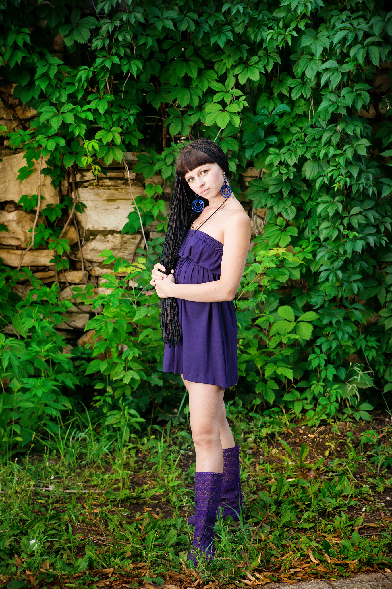 beautiful young woman