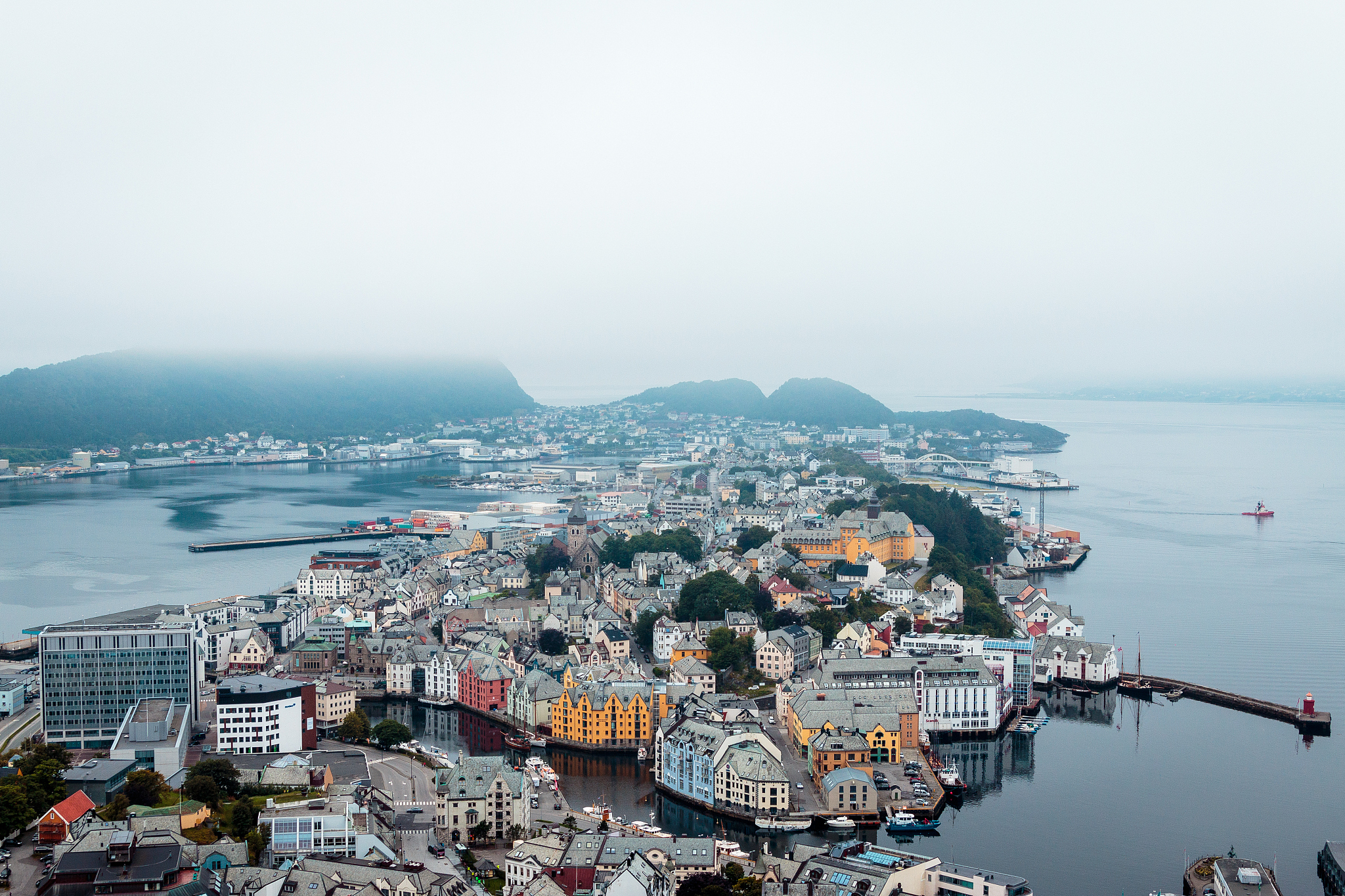 view of lesund