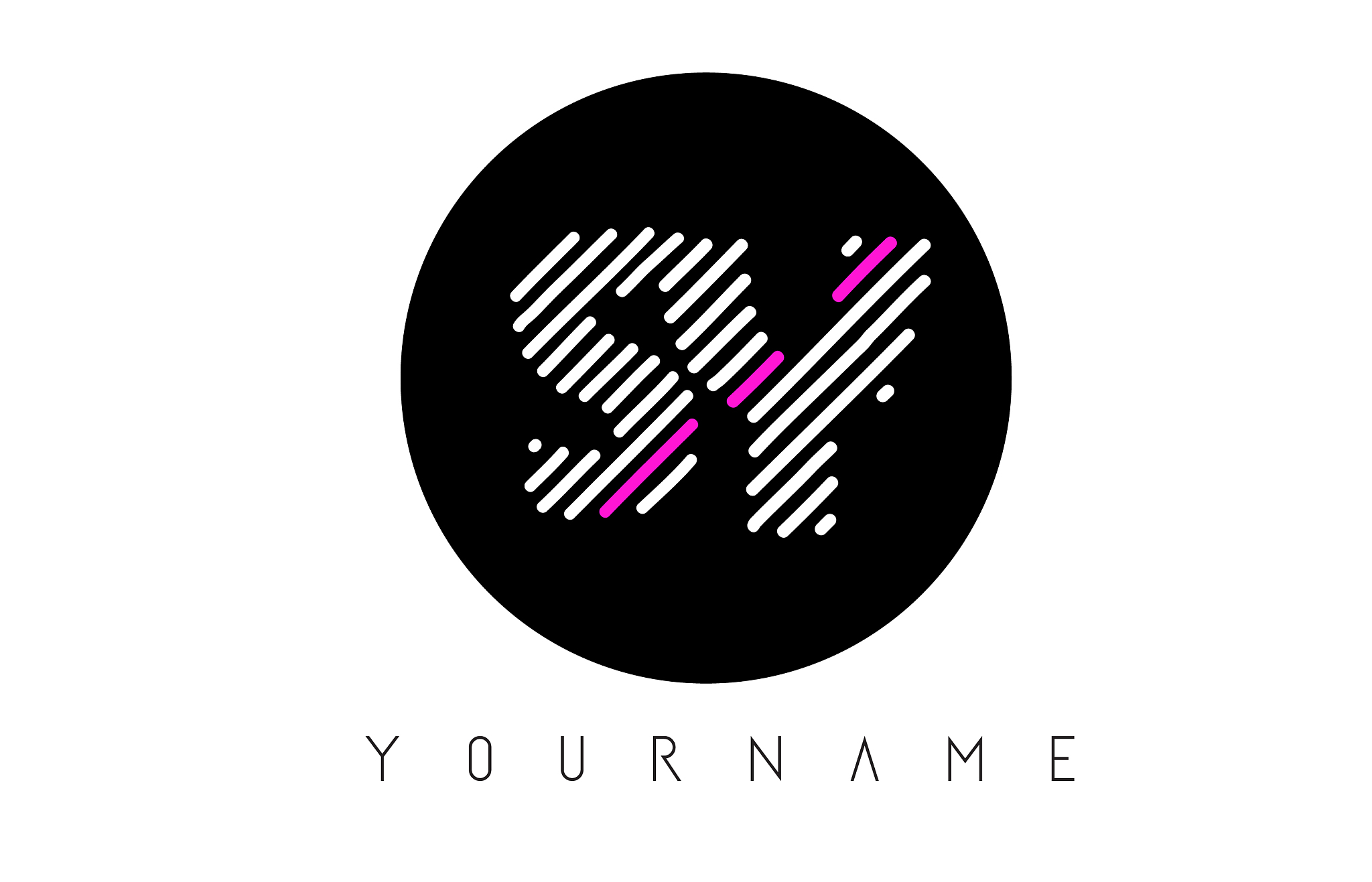 sy letter logo design with white lines and black