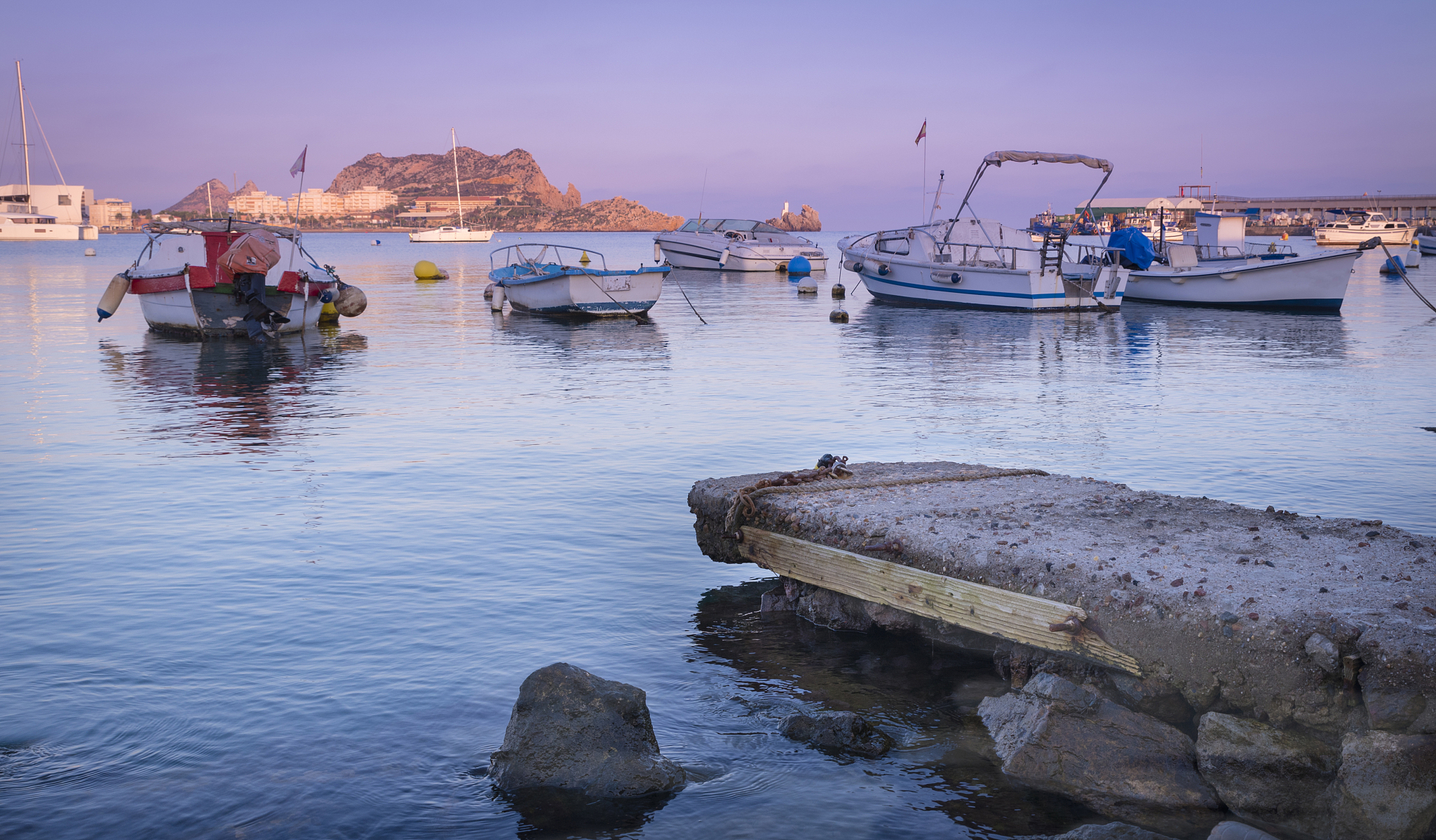 sunset on jetty