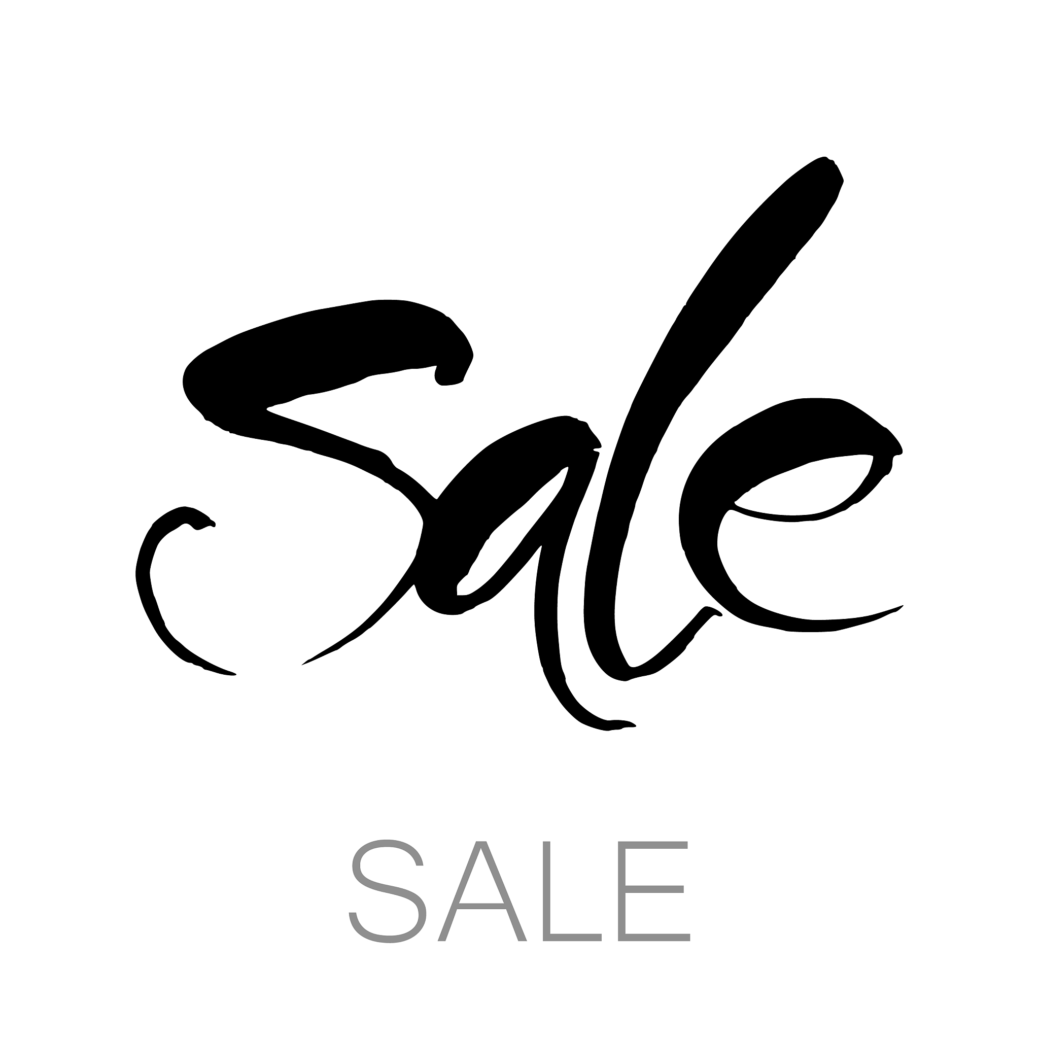 sale lettering template