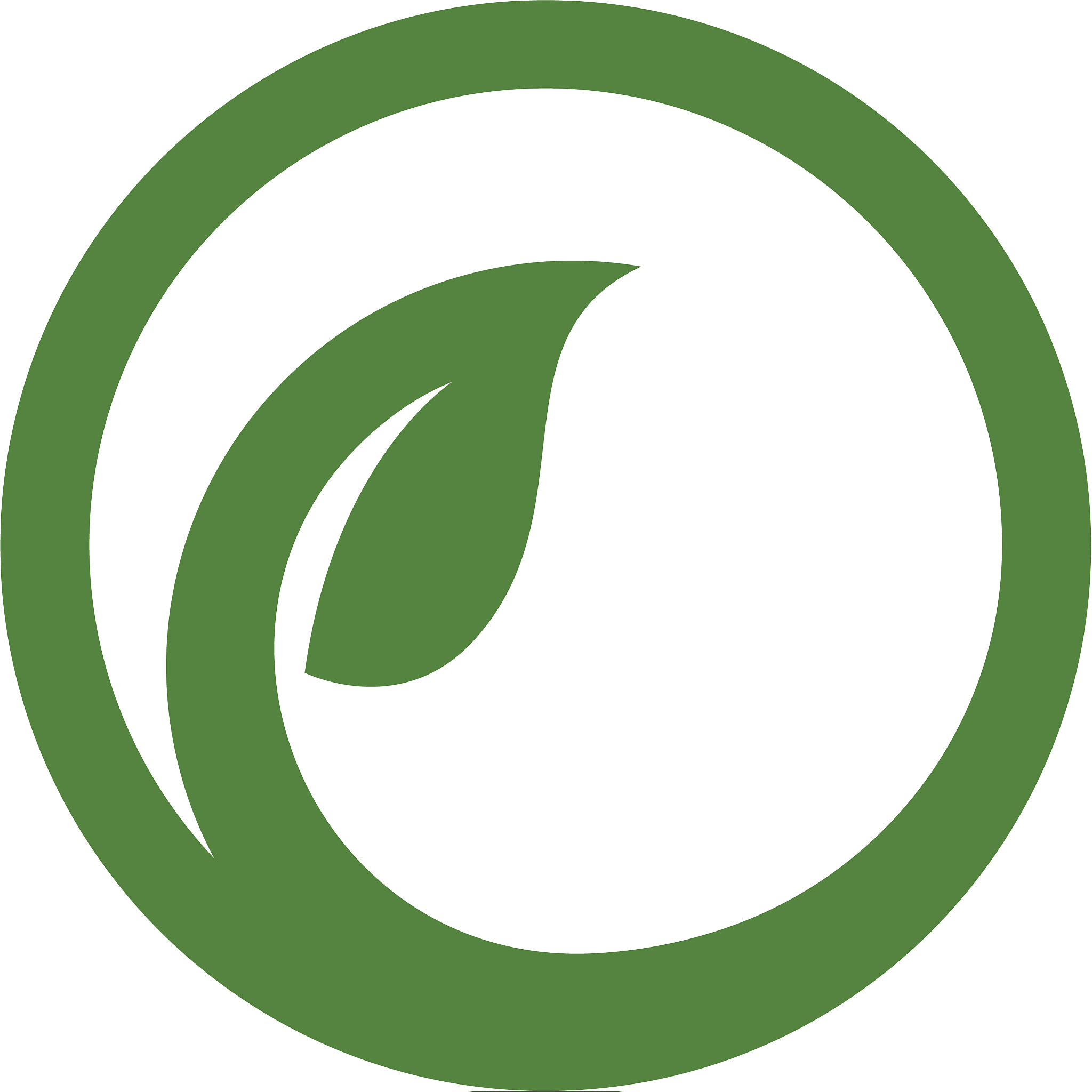 logos of green tree leaf ecology nature