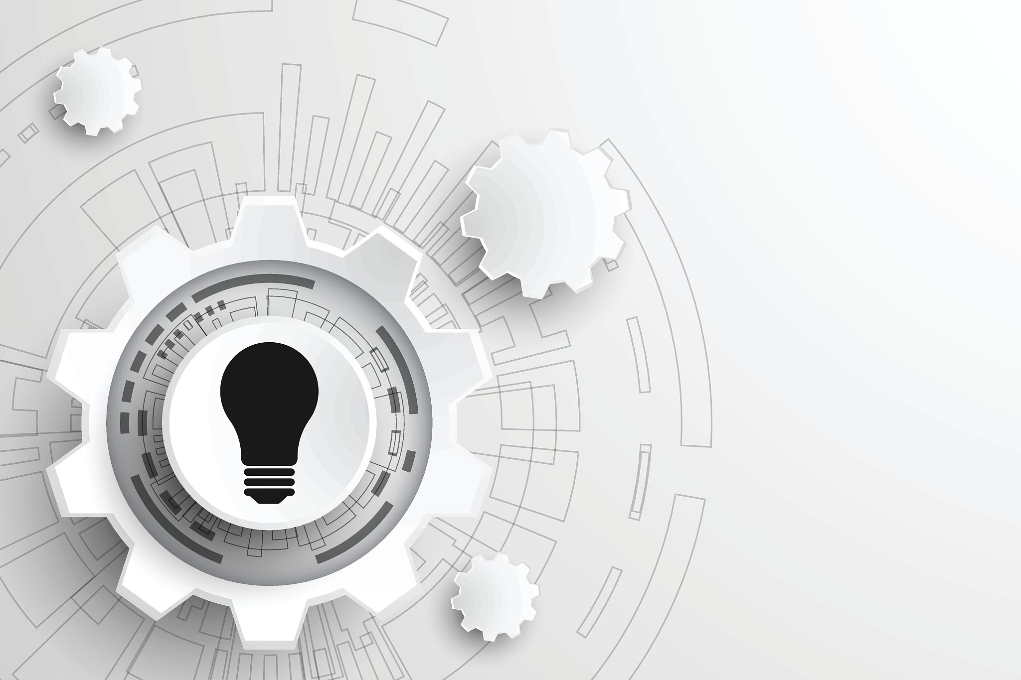 vector abstract background technology gears concept.