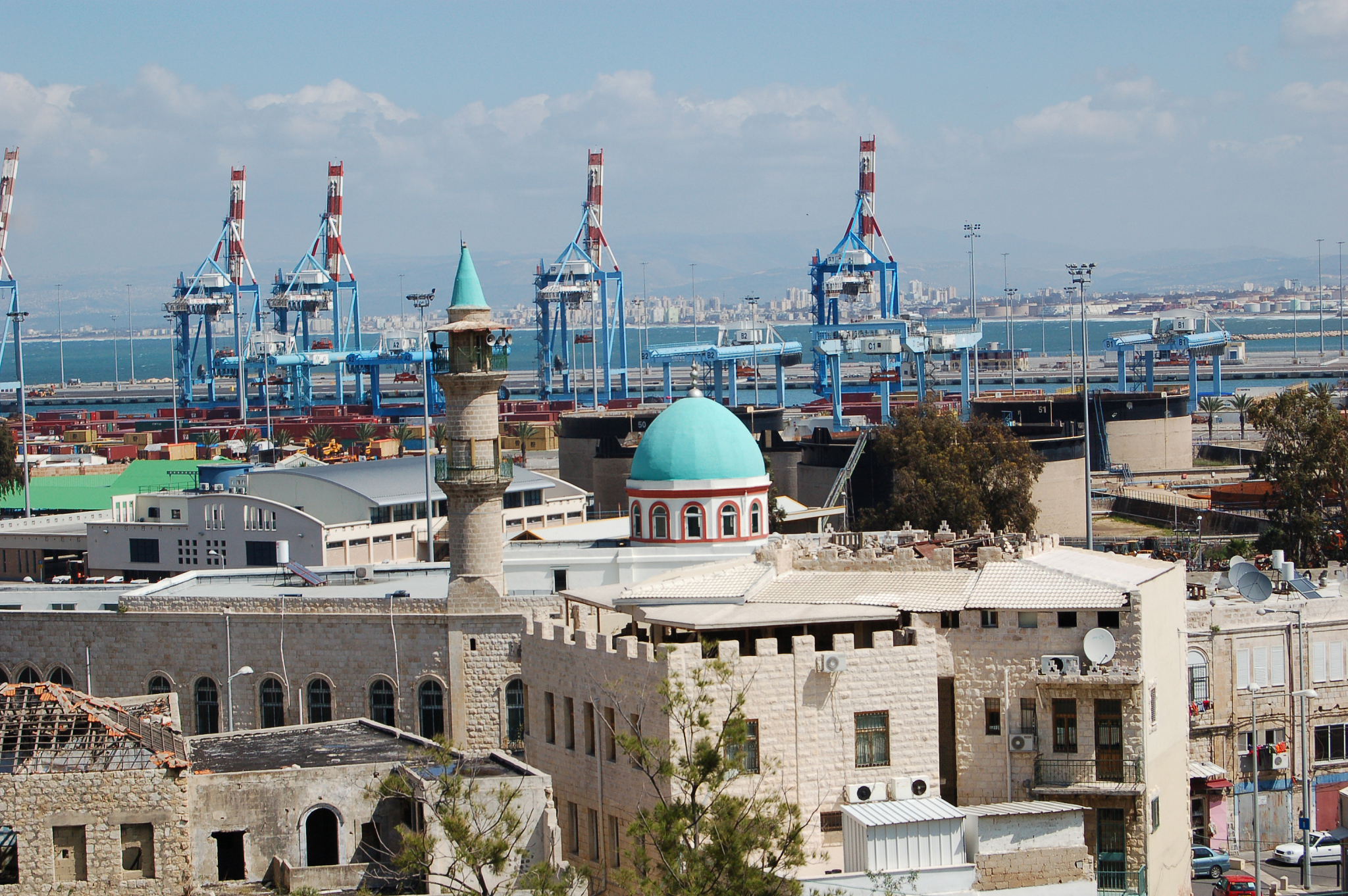 downtown haifa