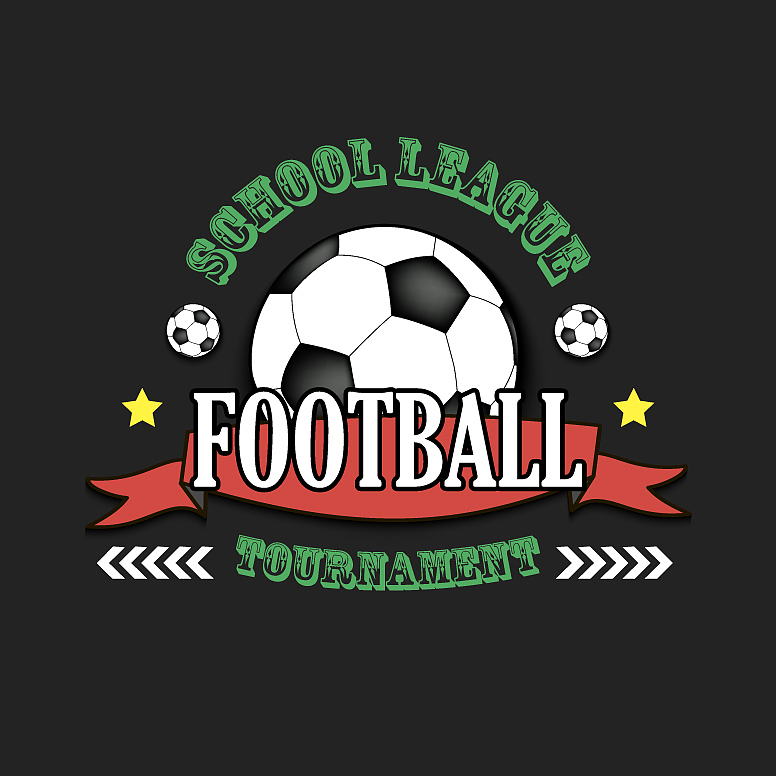 soccer logo template design