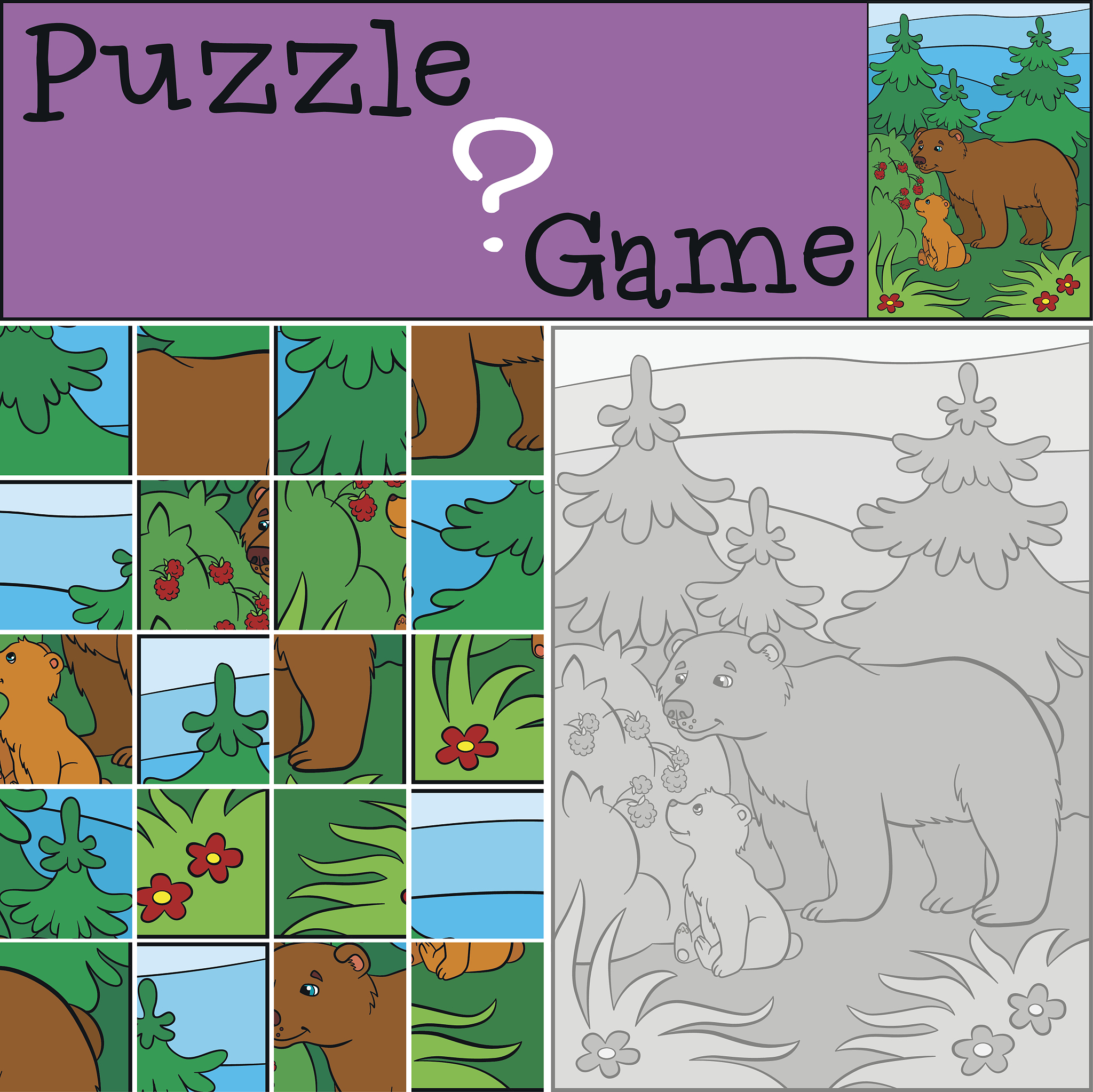 Make me example a scratch game