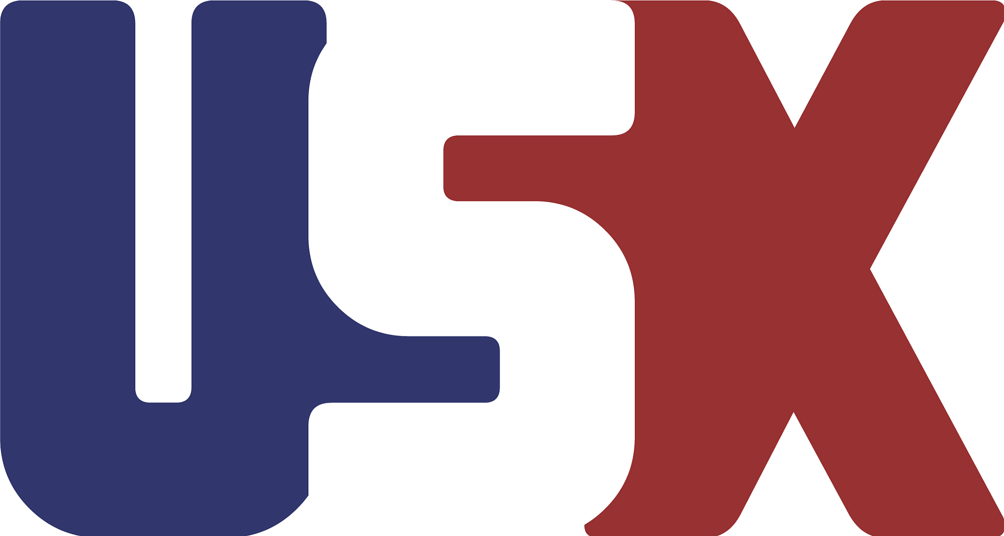 alphabet art logo logotype red and blue theme