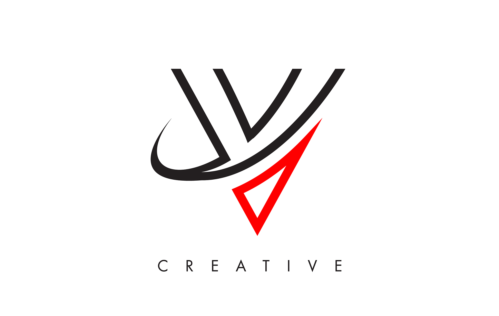 v letter design logo letter v icon logo with