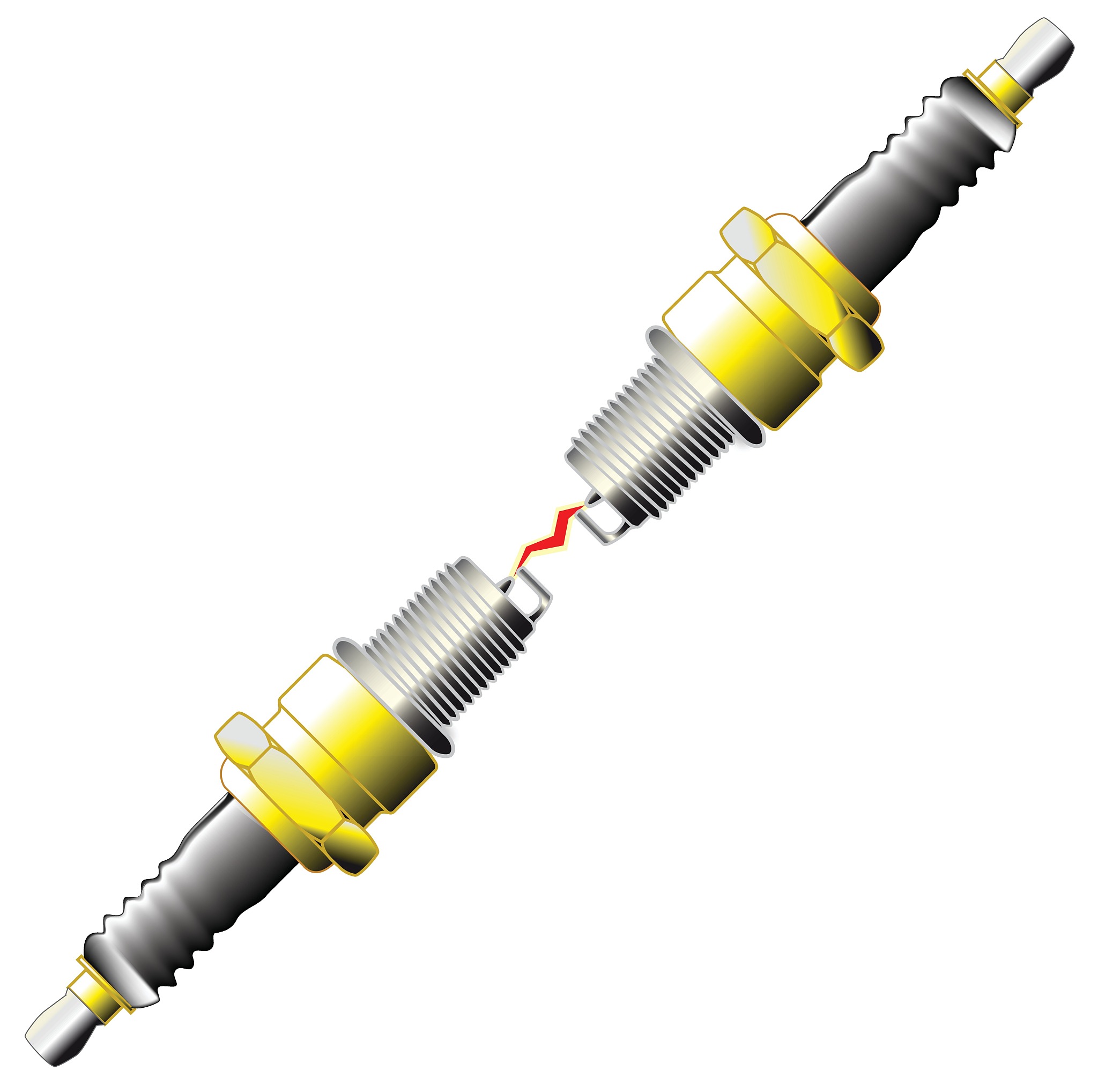 translate to Chinese. 
Figure 3.1-2 - Ignition, Plug - Extremity (tip shell)