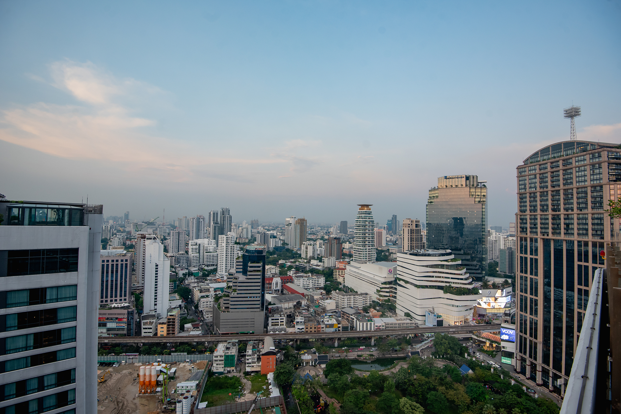 cityscape of bangkok,thailand