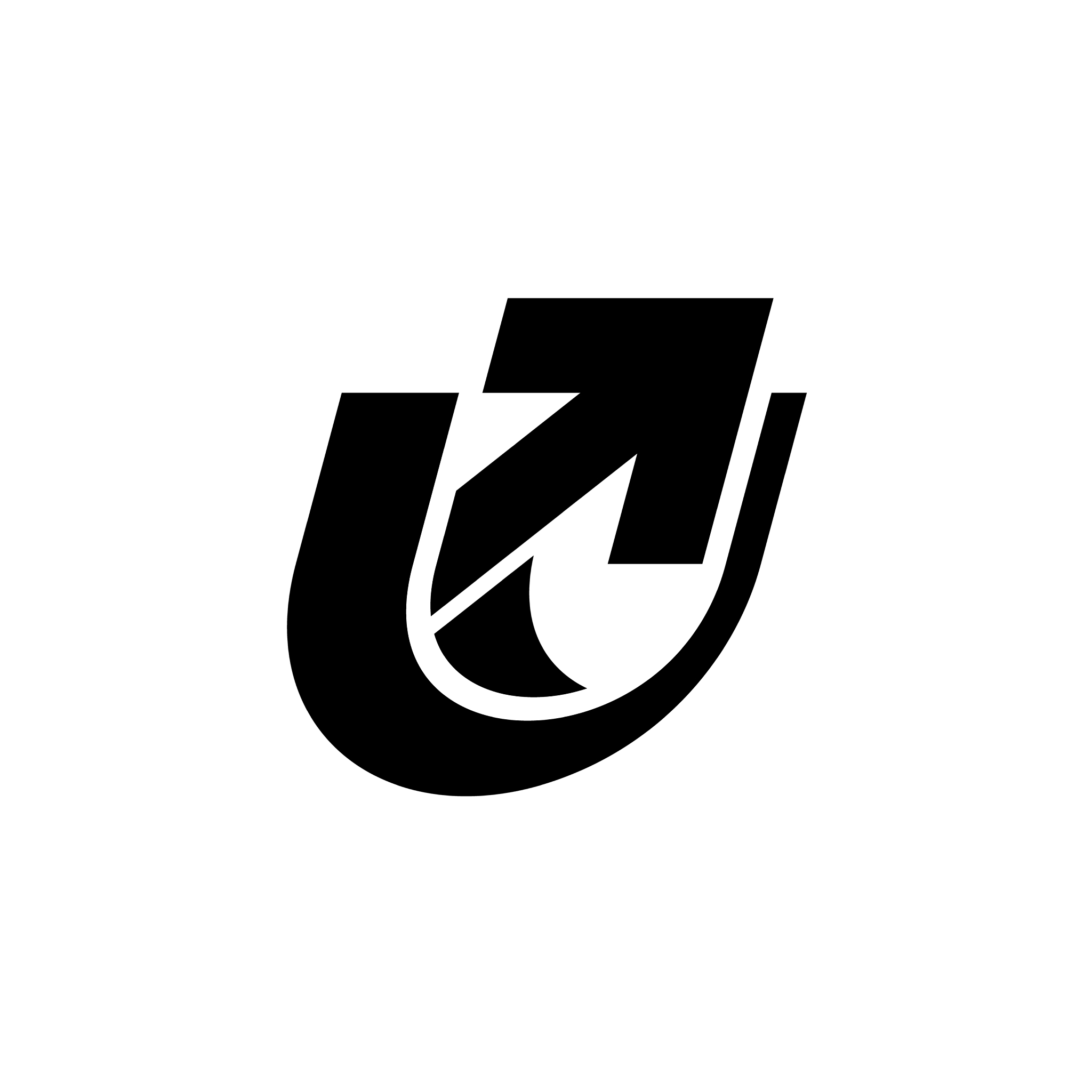 u letter logo