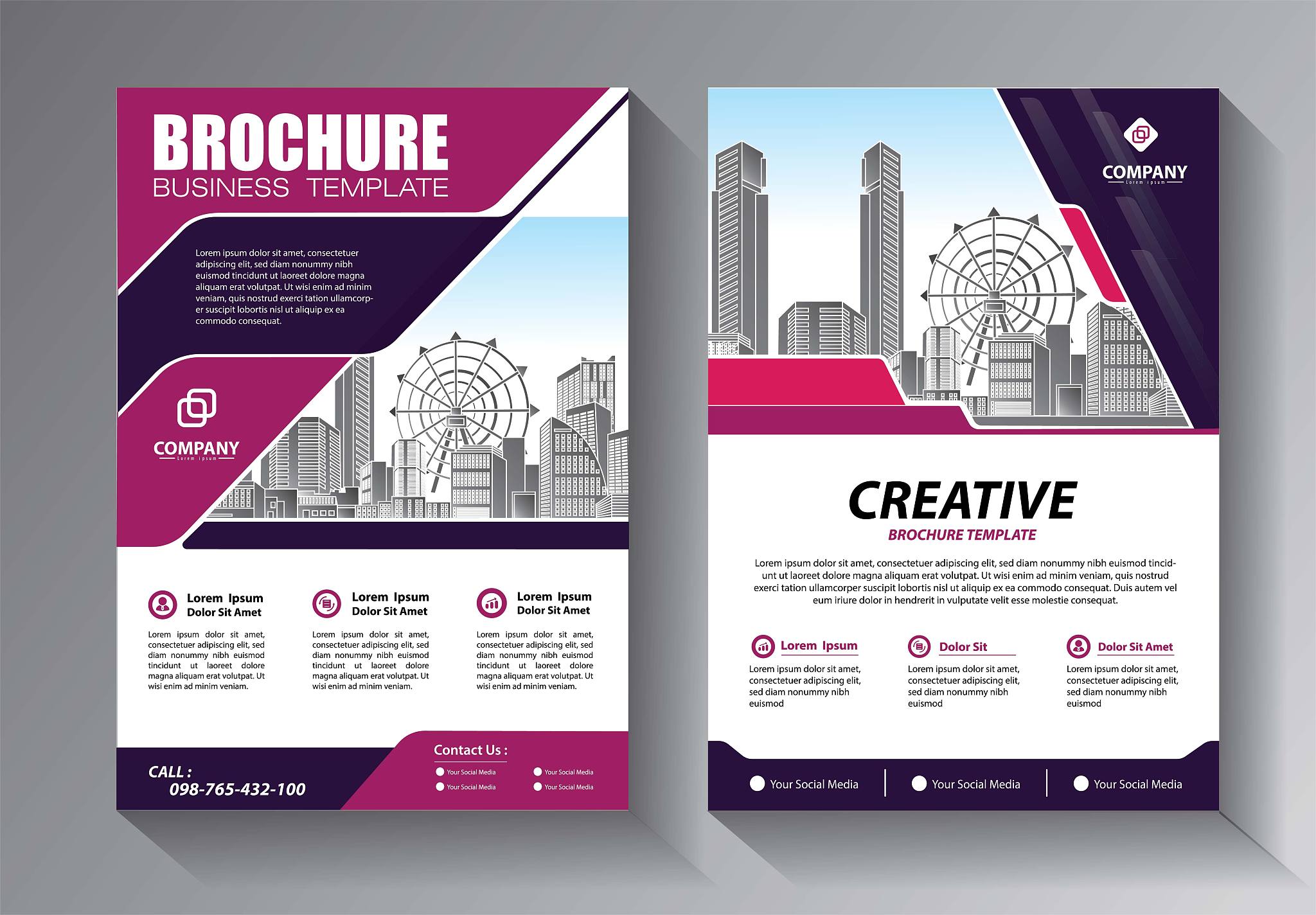 brochure design, cover modern layout, annual report, poster, fly
