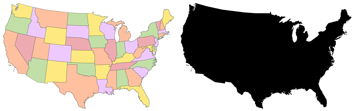 美国各州缩写查询 (CO, OH, MI, FL...)