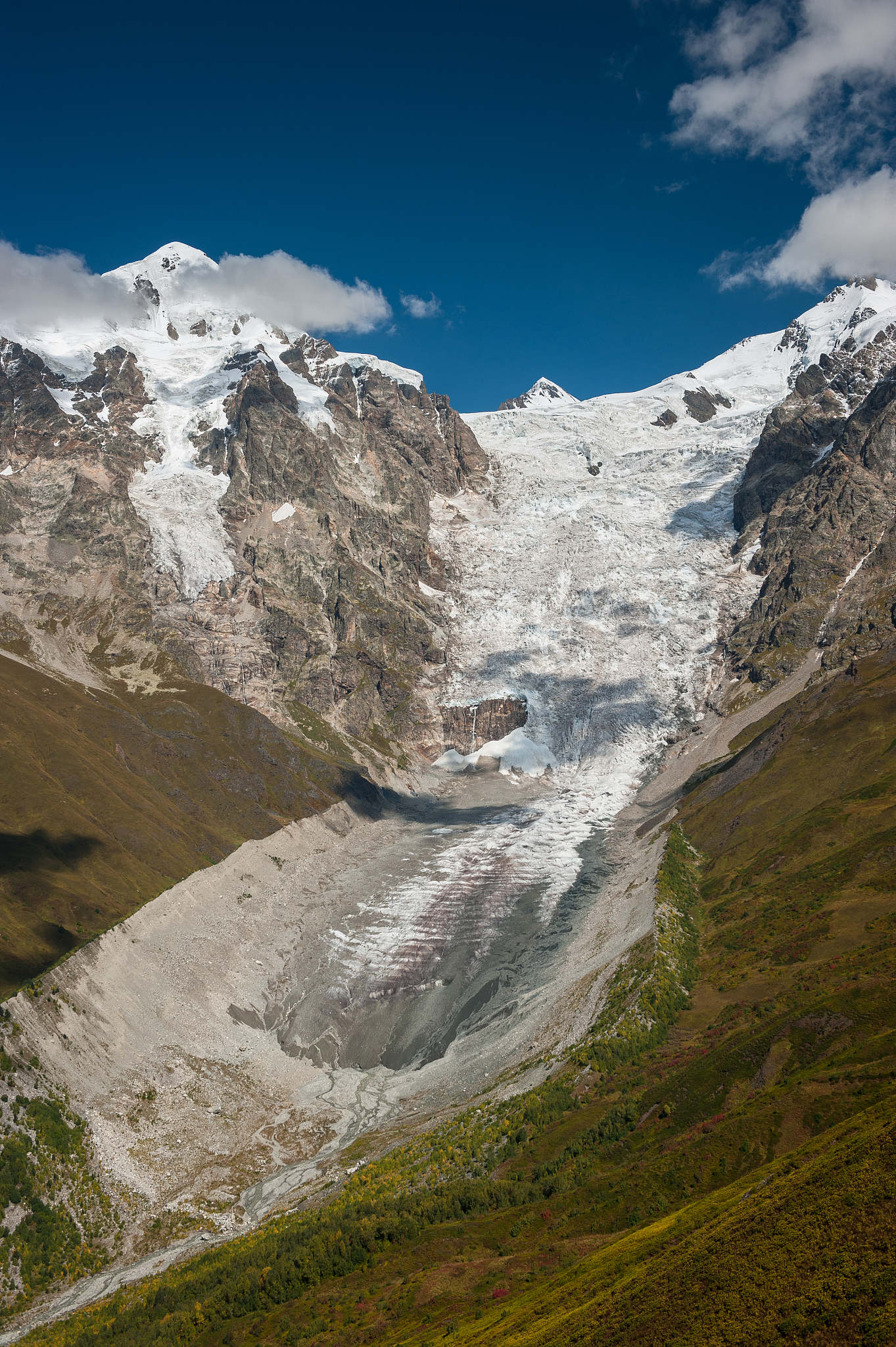 冰河,接力赛,山口,巨大的,徒步旅行,摄像机拍摄角度,视角,雪山,<strong>世界</strong>