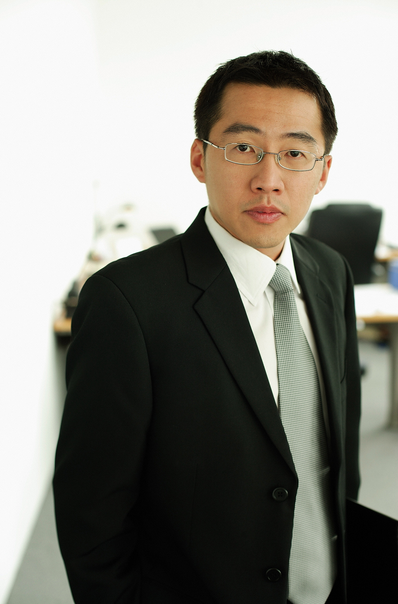 businessman looking at camera,portrait