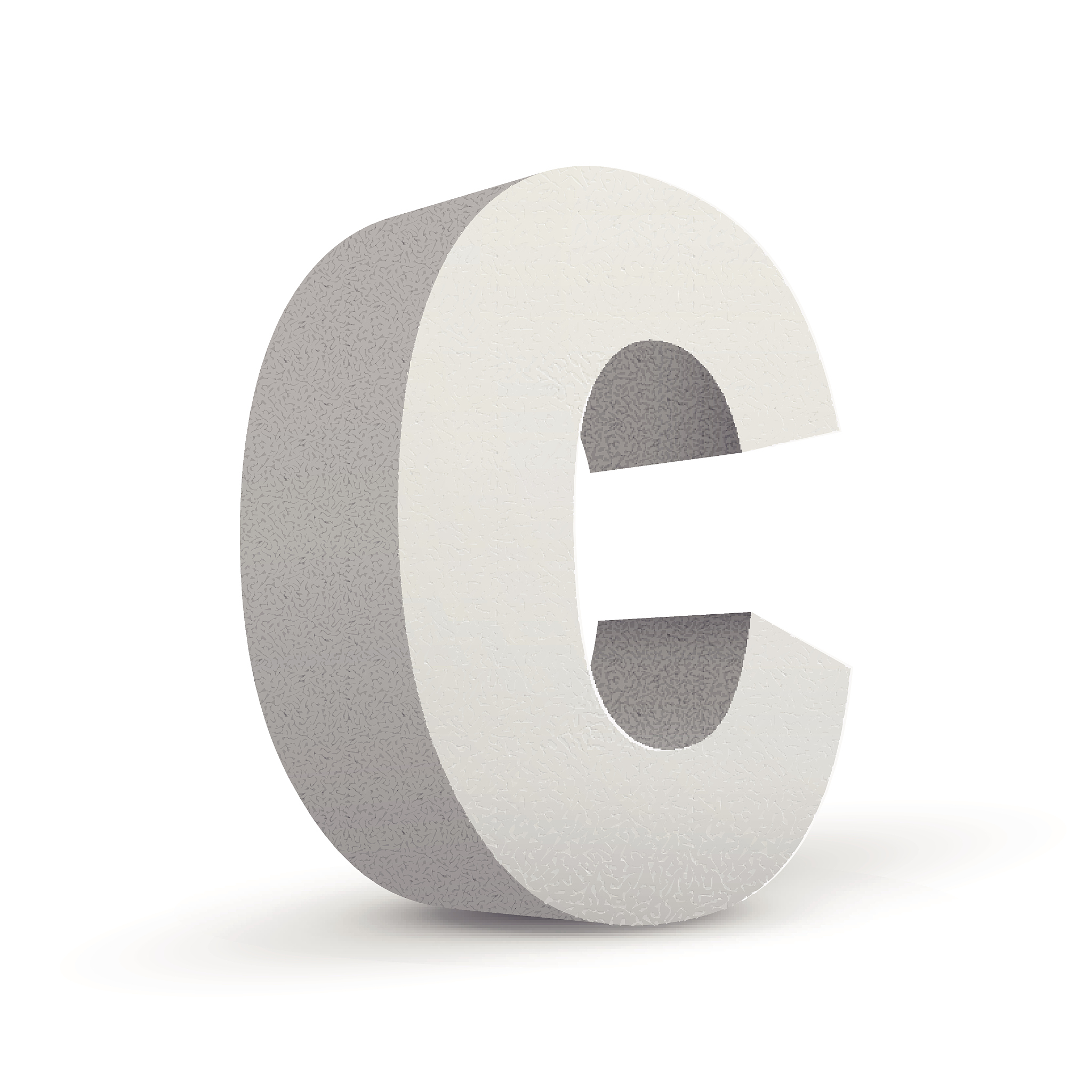 白色,英文字母<strong>c</strong>,字母,形状,绘画插图,符号,平视角,性格,偏远的,计算机