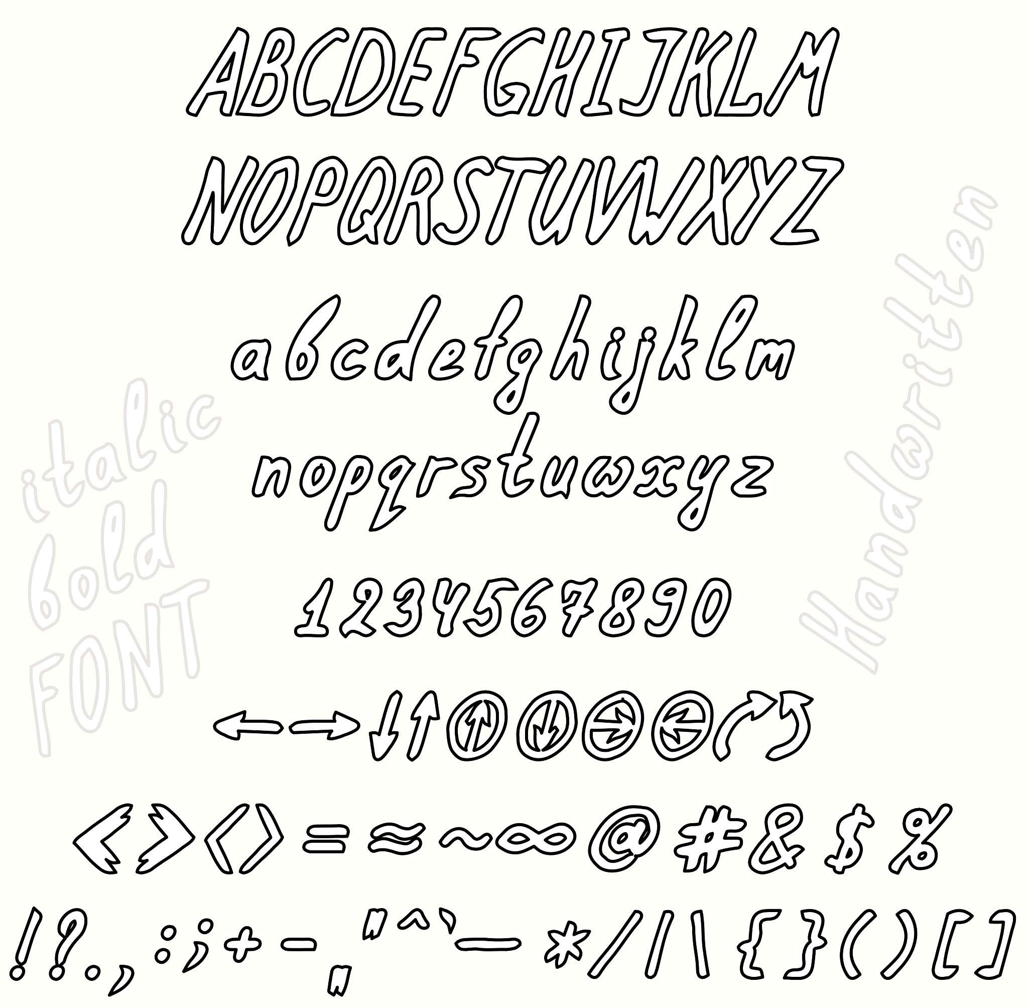 加粗斜体字体：10款常用字体推荐