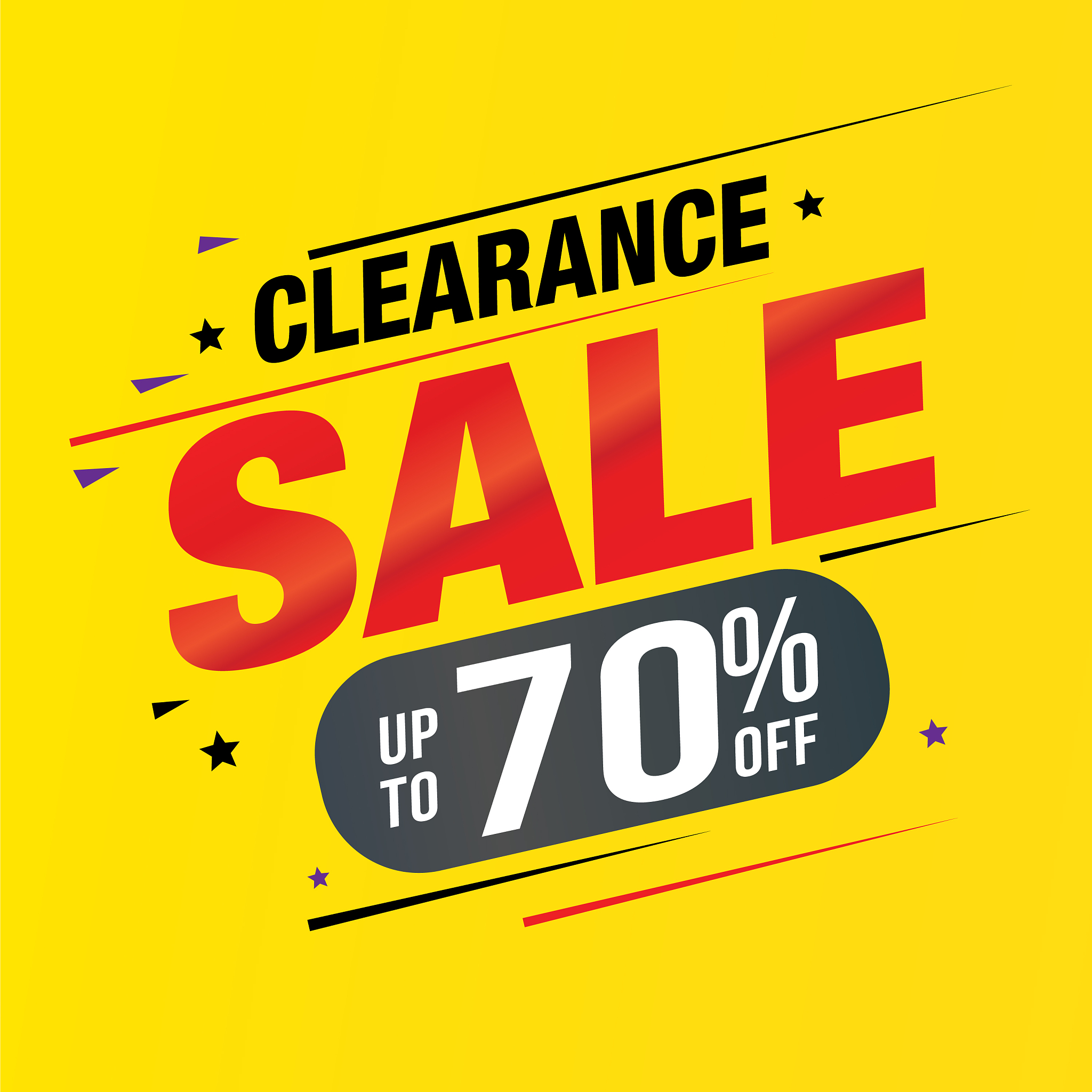 sale banner template design