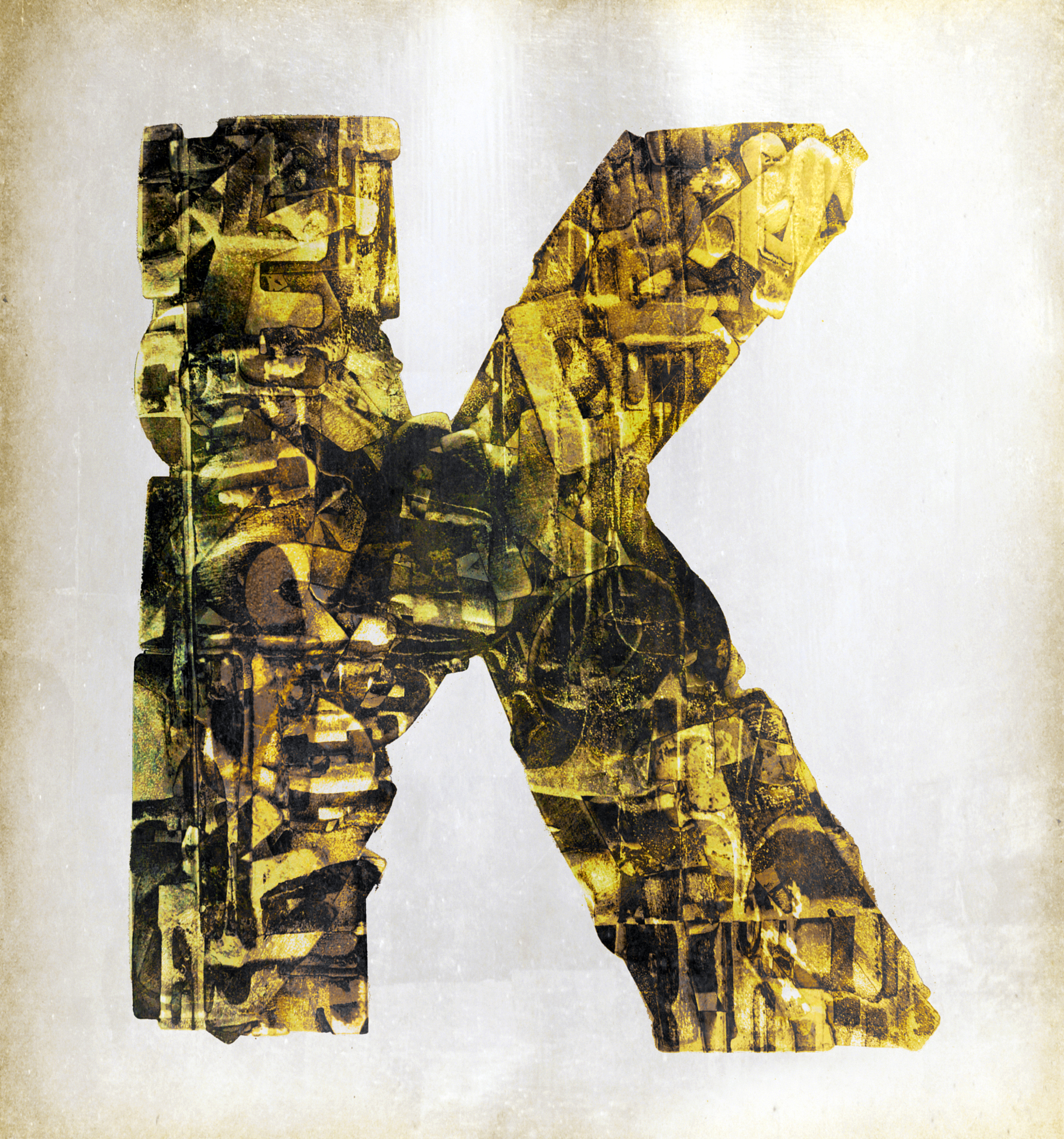 黄金,信函,英文字母<strong>k</strong>,垂直画幅,字母,艺术,符号,巨大的,金属,明亮