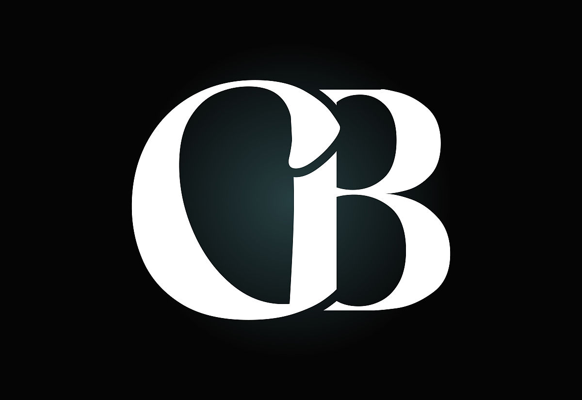 初始字母c b标志设计矢量模板.图形字母符号为公司业务