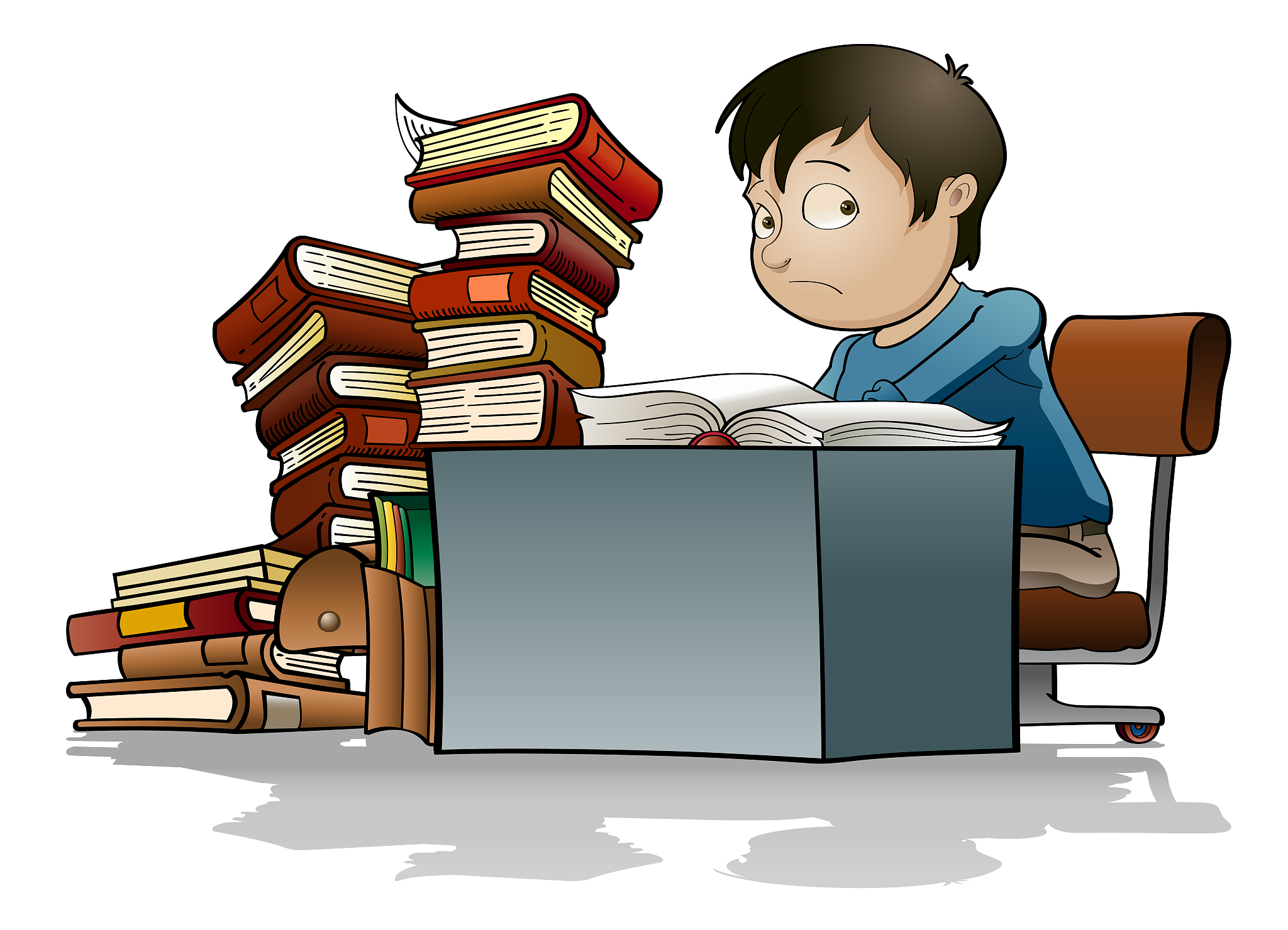 hard working student