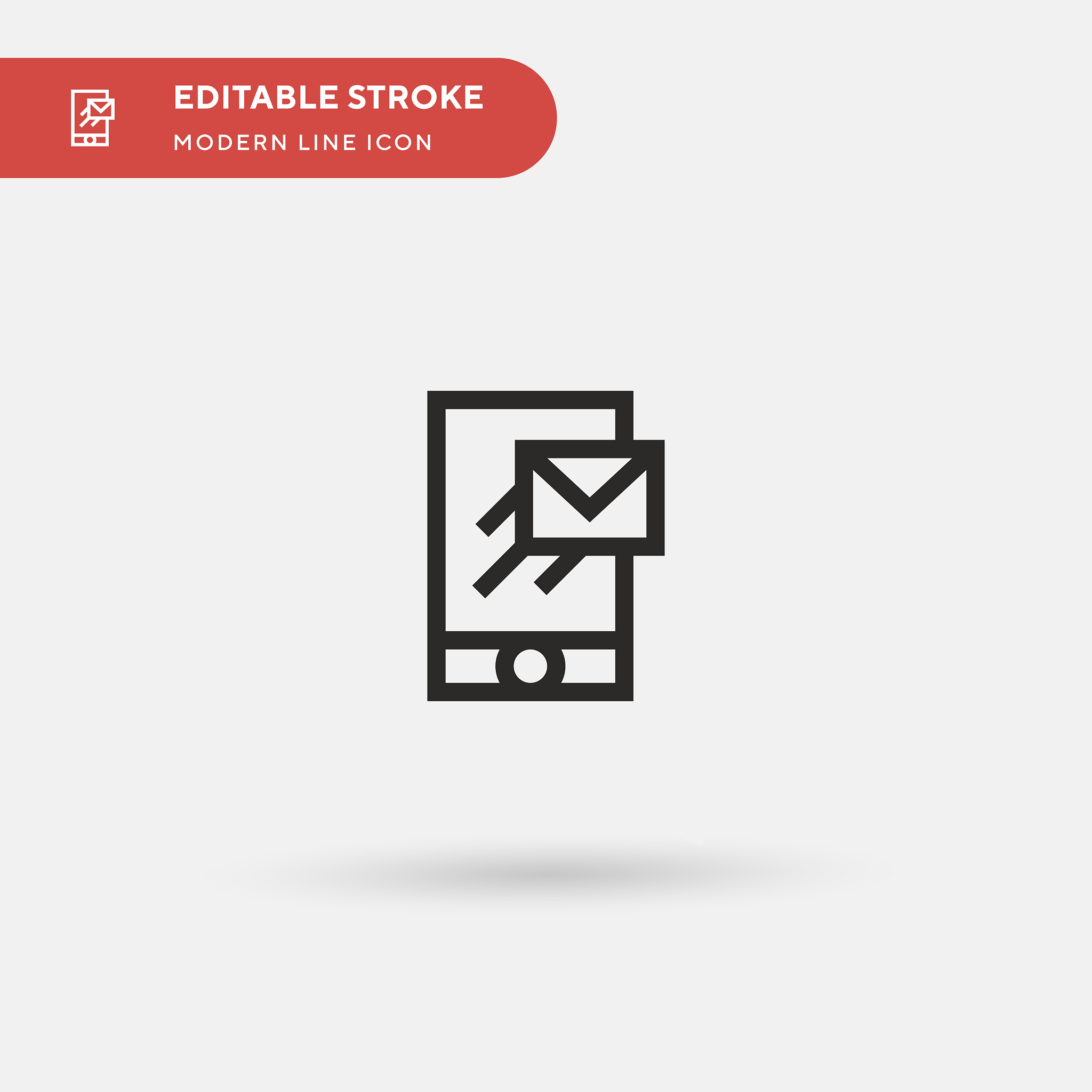 email simple icon symbol