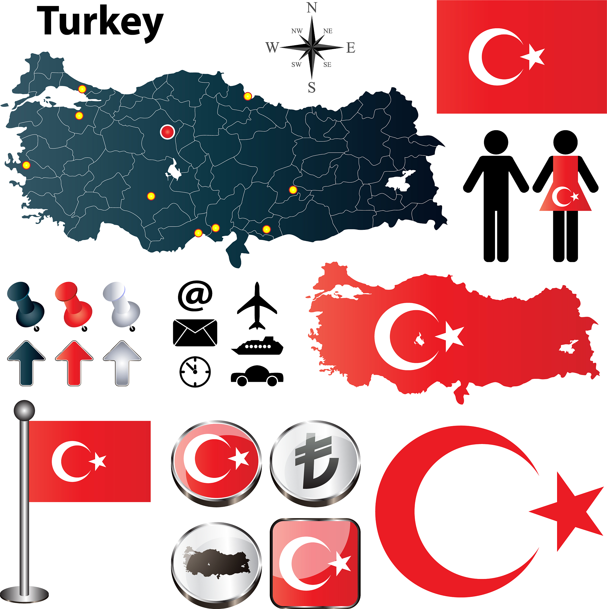 turkey map