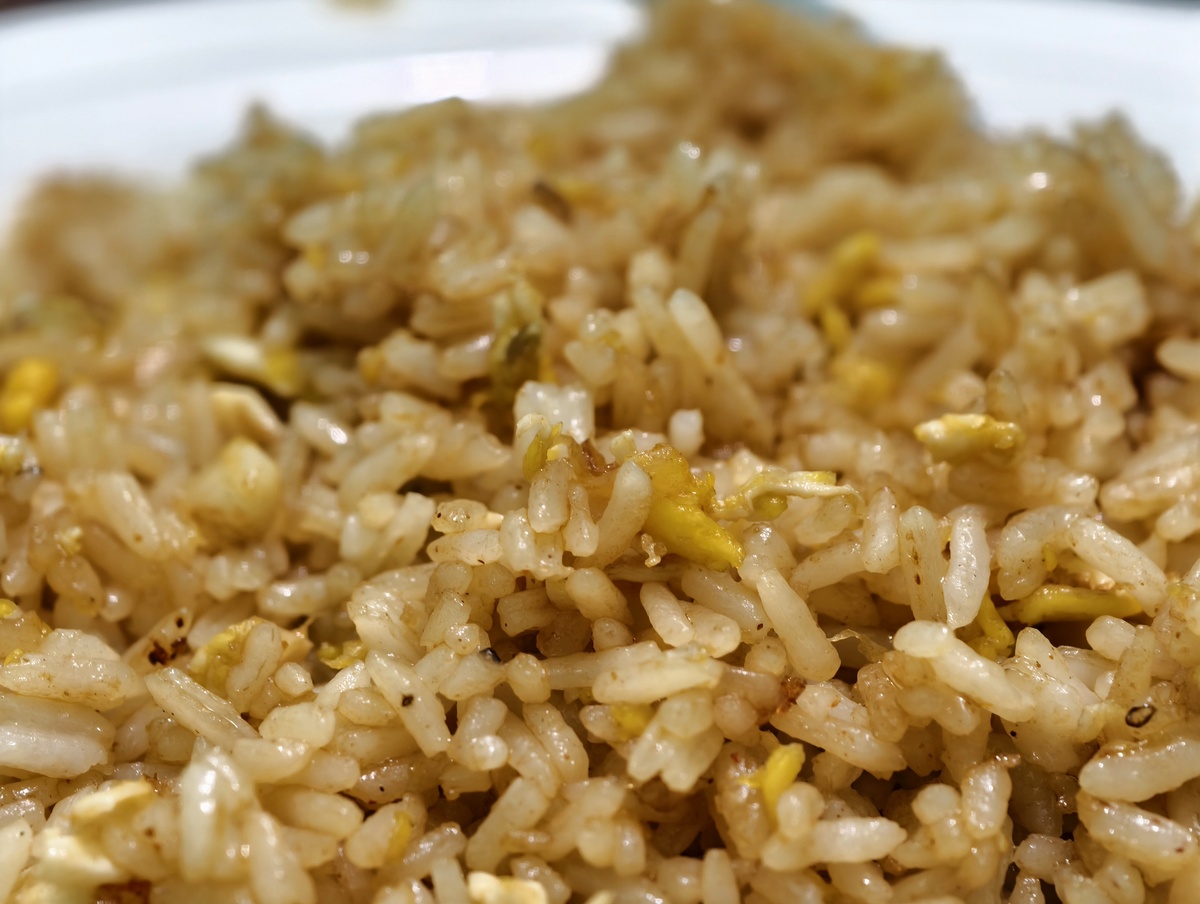 如何让蛋炒饭粒粒分明