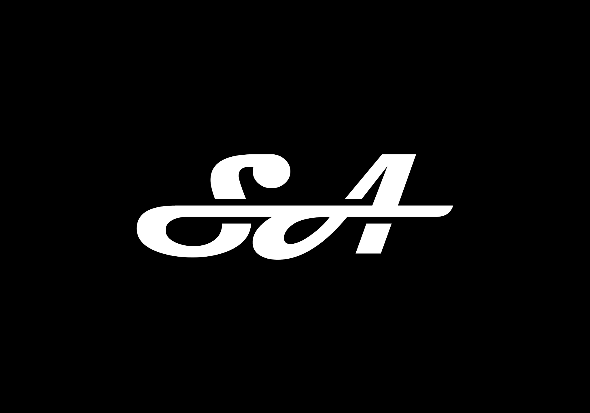 initial monogram letter s a logo design template