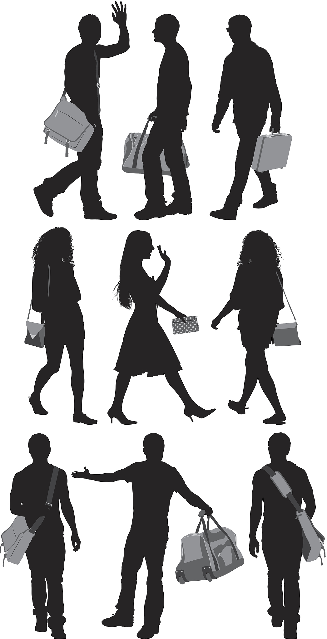 walking people