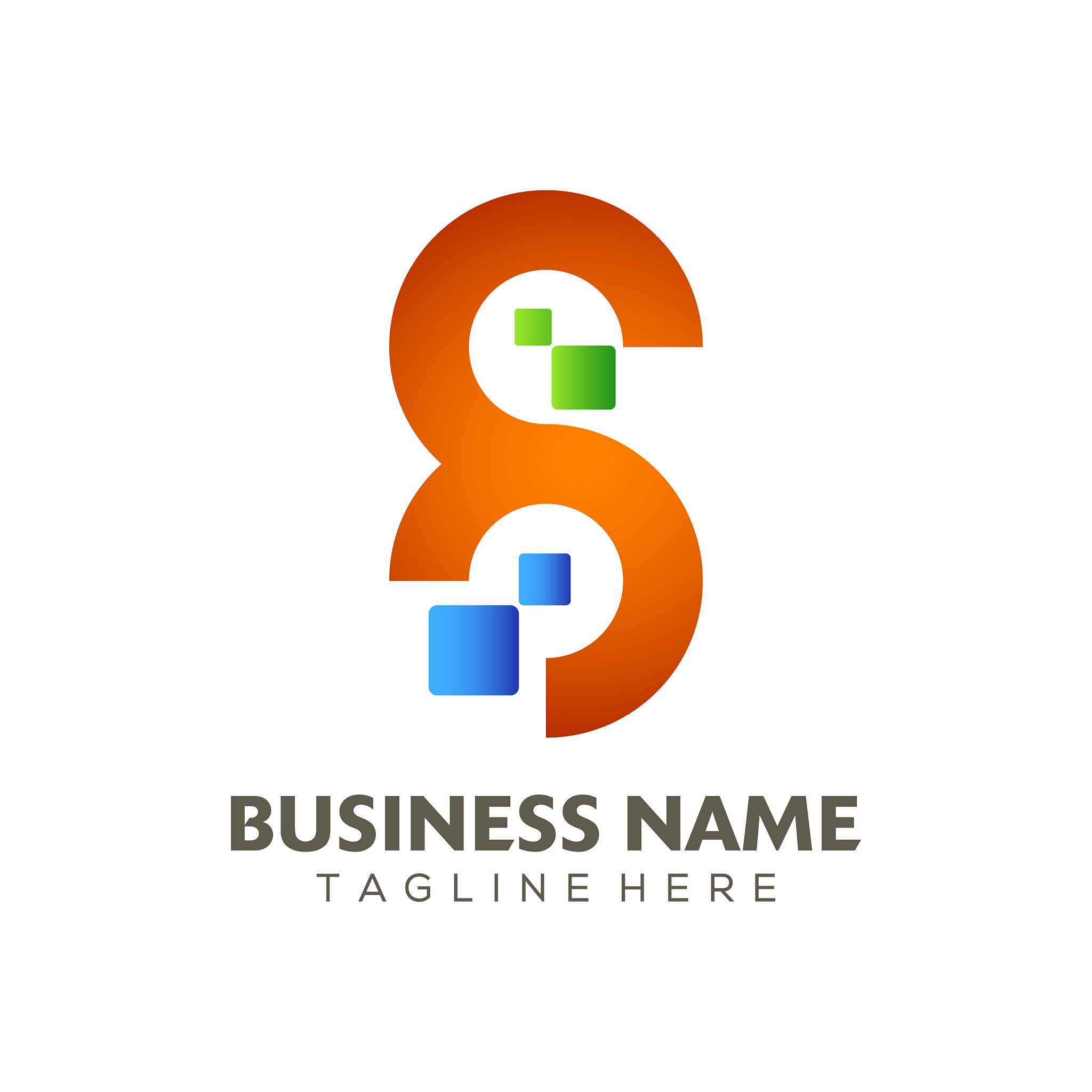 digital advertising logo and icon design