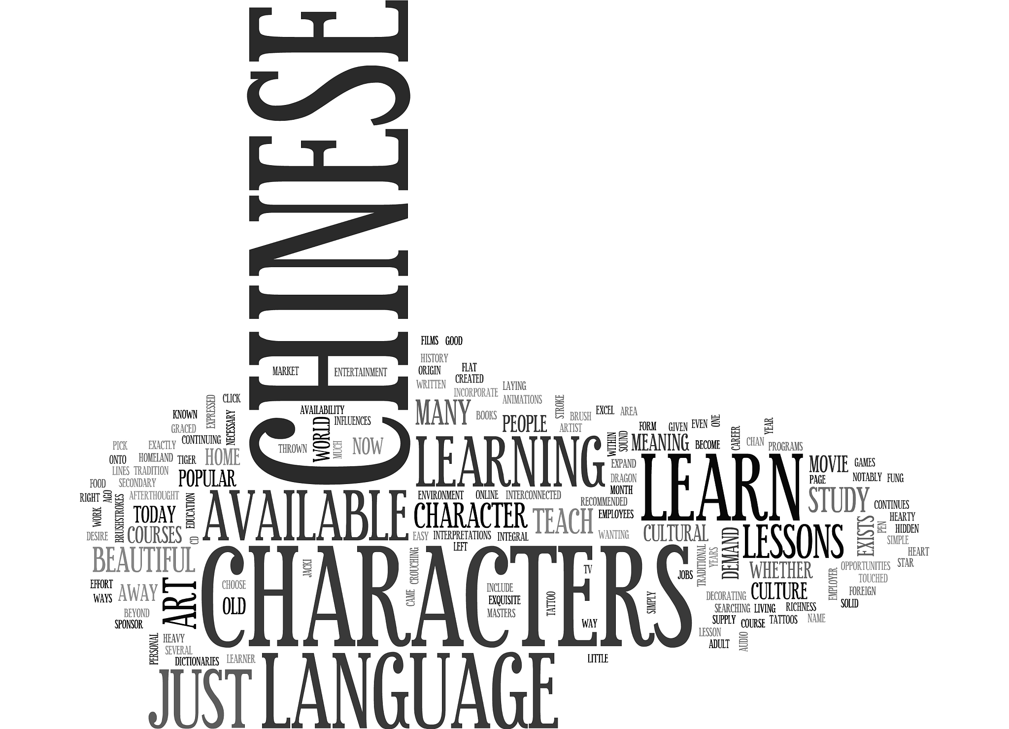 its easy to learn chinese characters text
