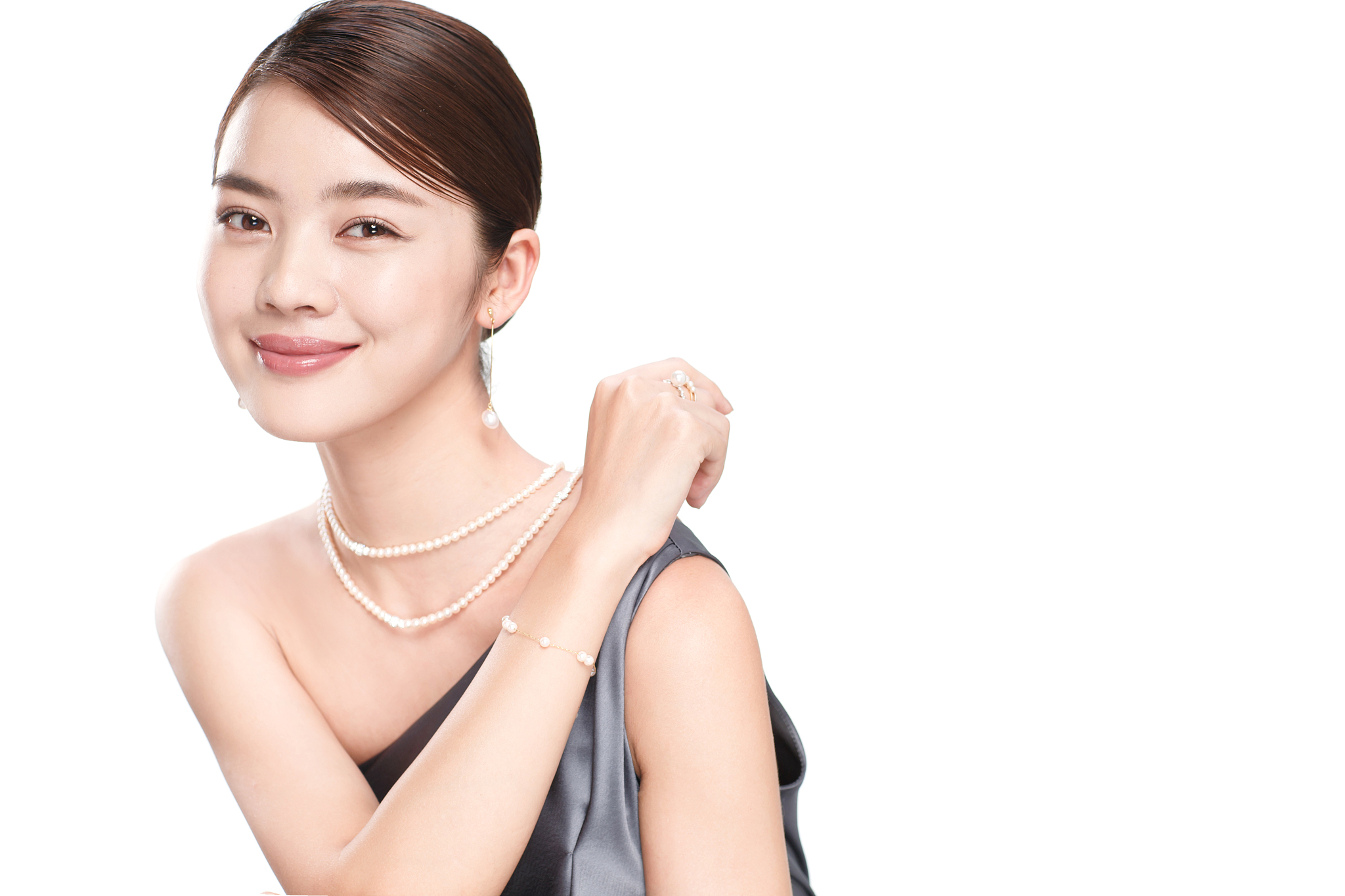 优雅女士肖像