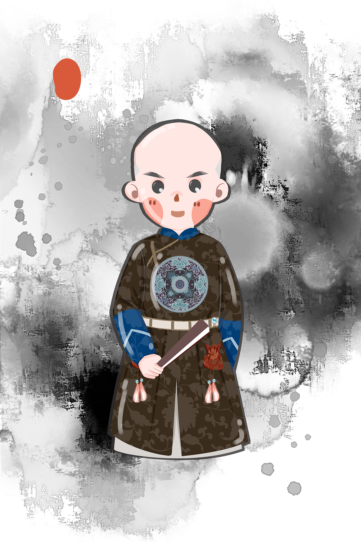 我需要下面的文案秦始皇与皇家士兵气氛充满冒险和刺激采用了3D建模和手绘动画的混合技术环境丰富多彩充满中国风采的宫廷建筑风情