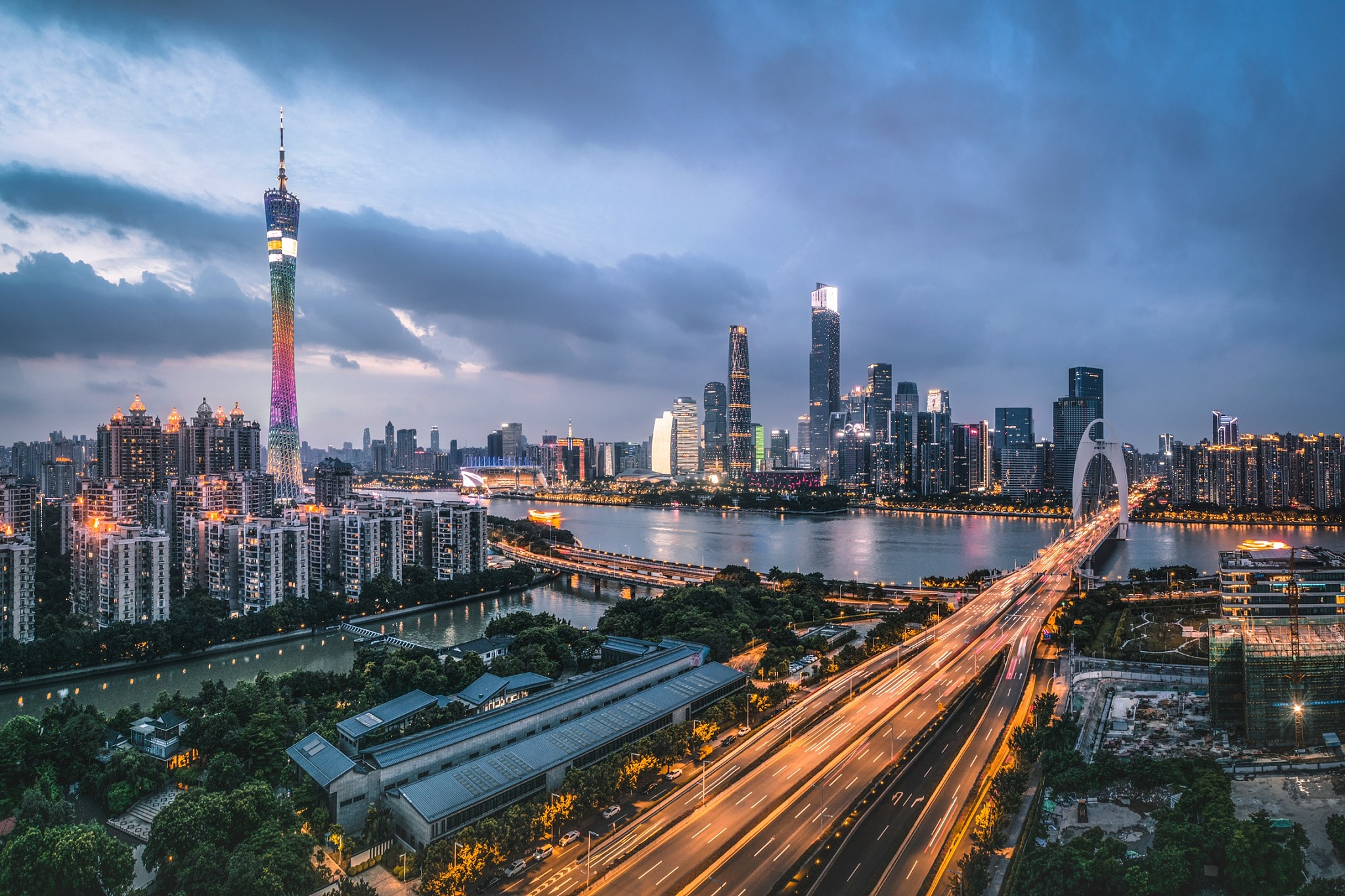 珠江夜景