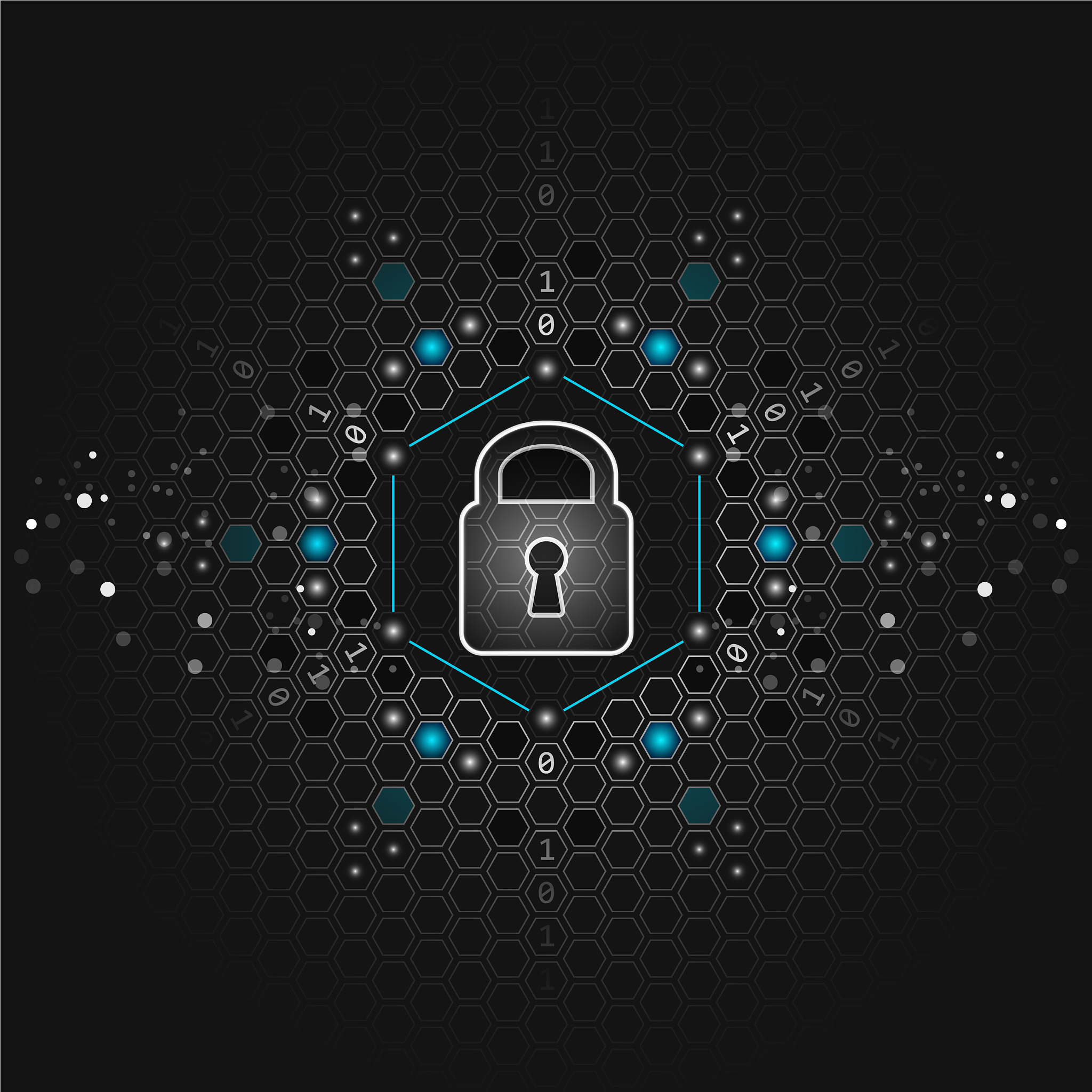 safety concept global security closed padlock