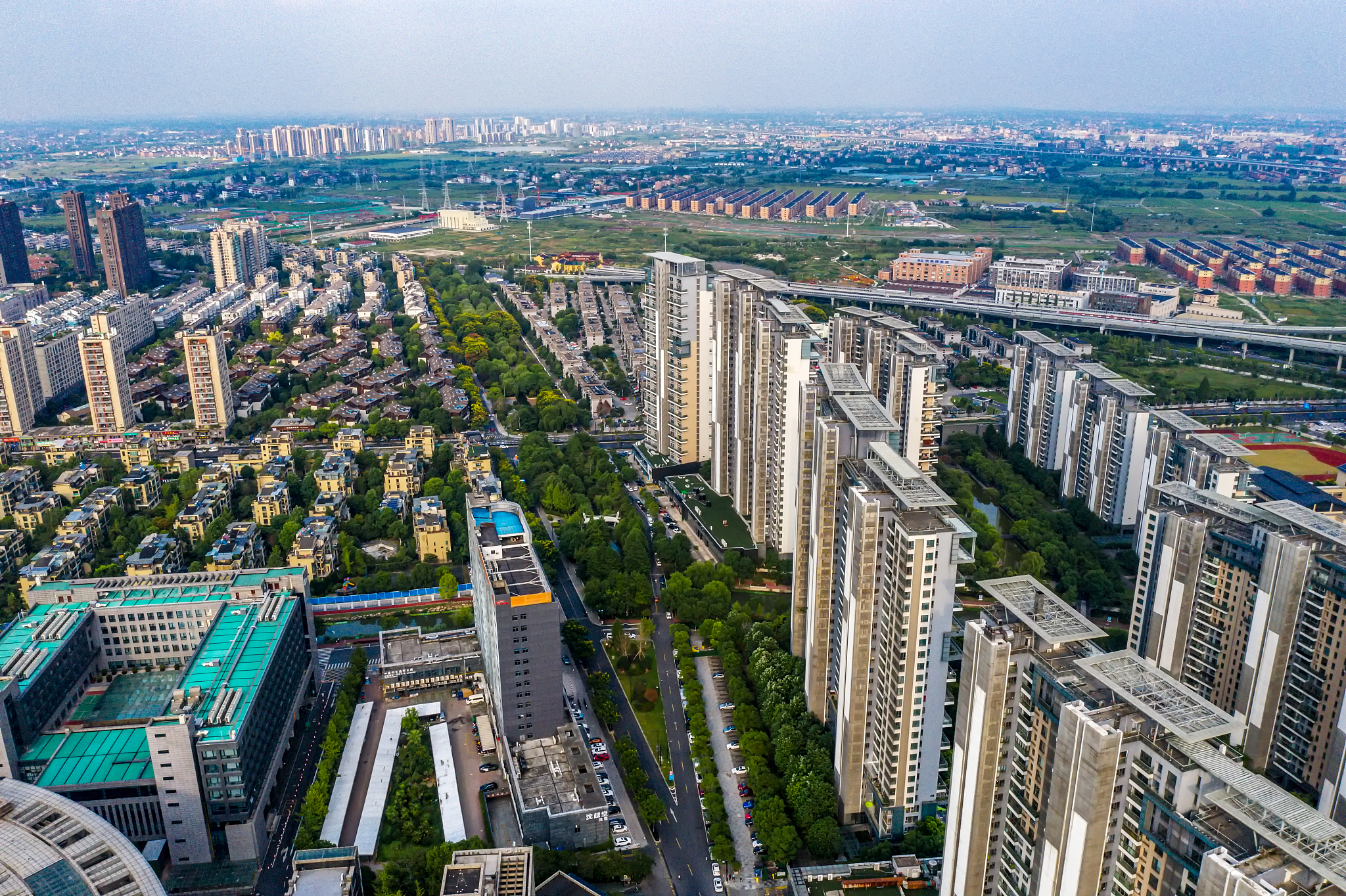 余杭临平城市风光