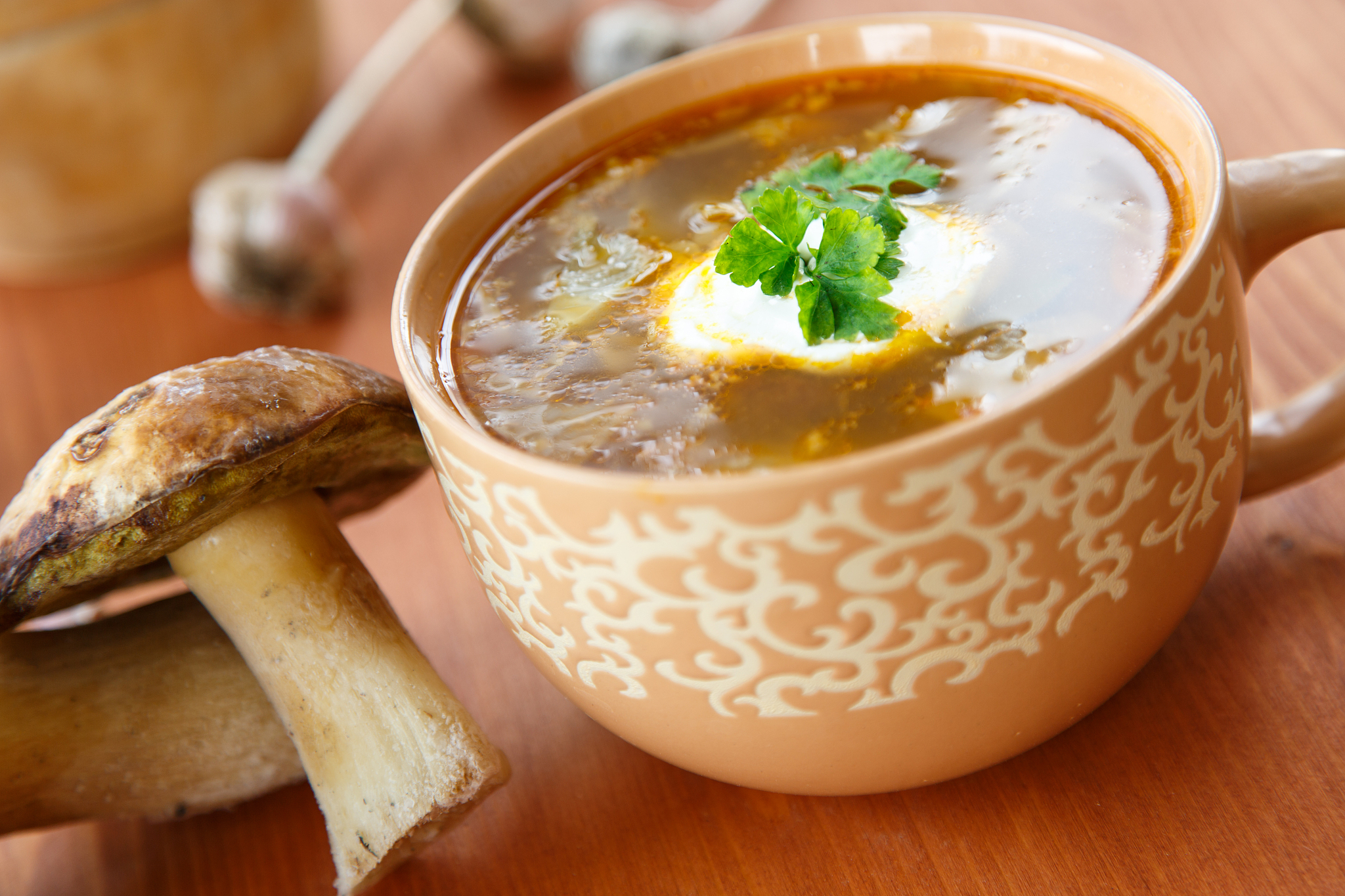 mushroom soup