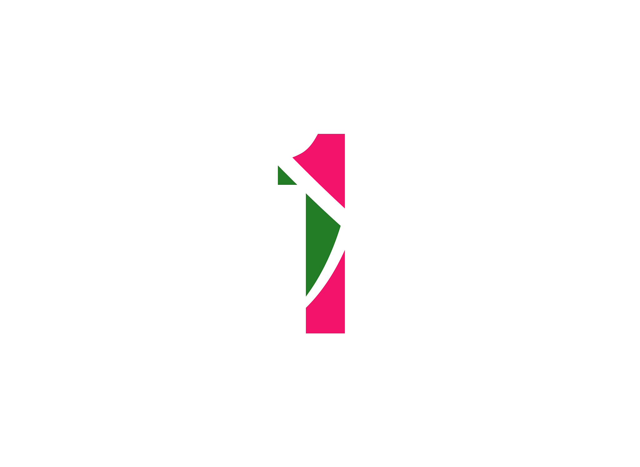 number one 1 logo icon template