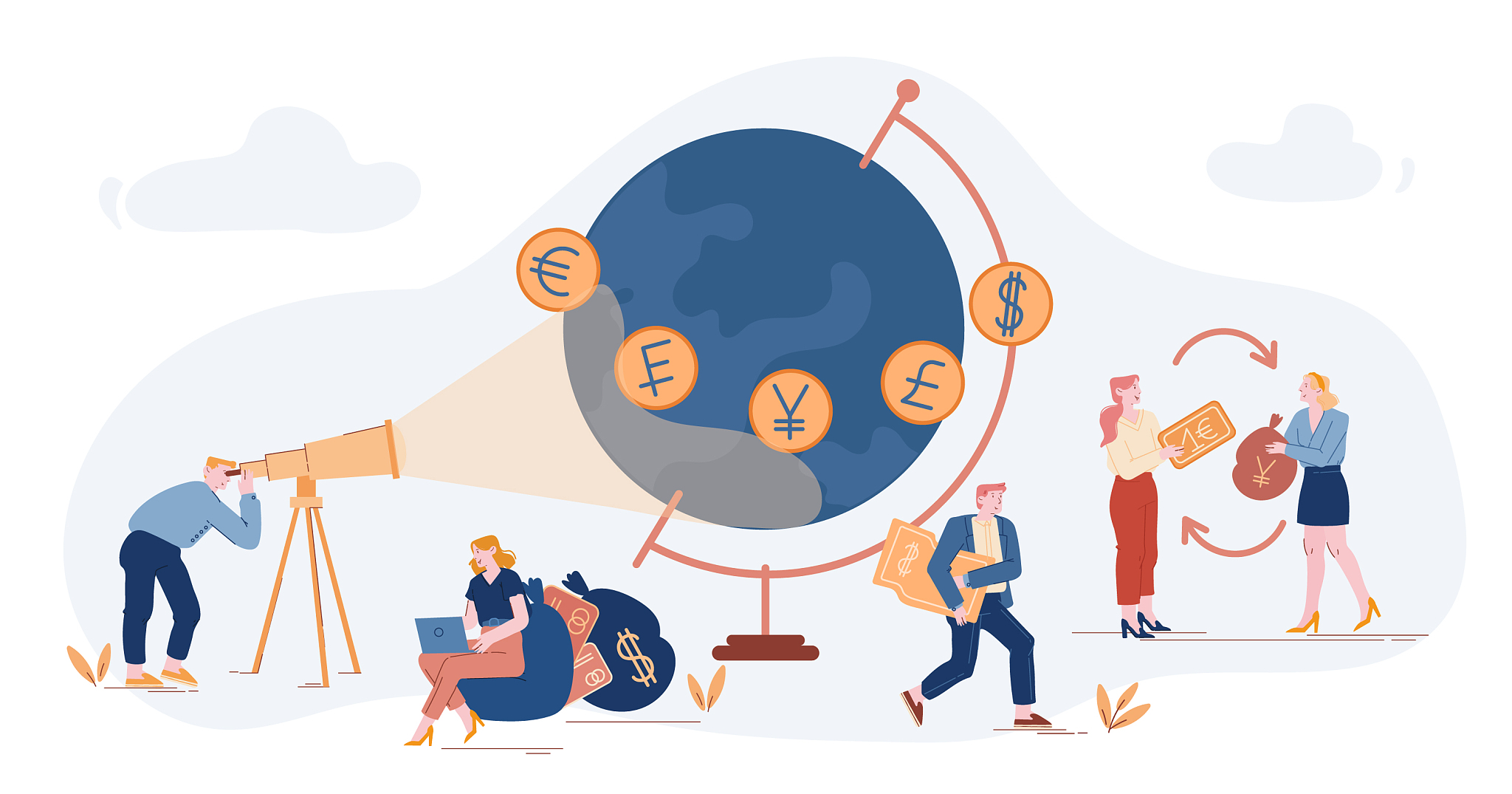 people rejoice at exchange rate online economy