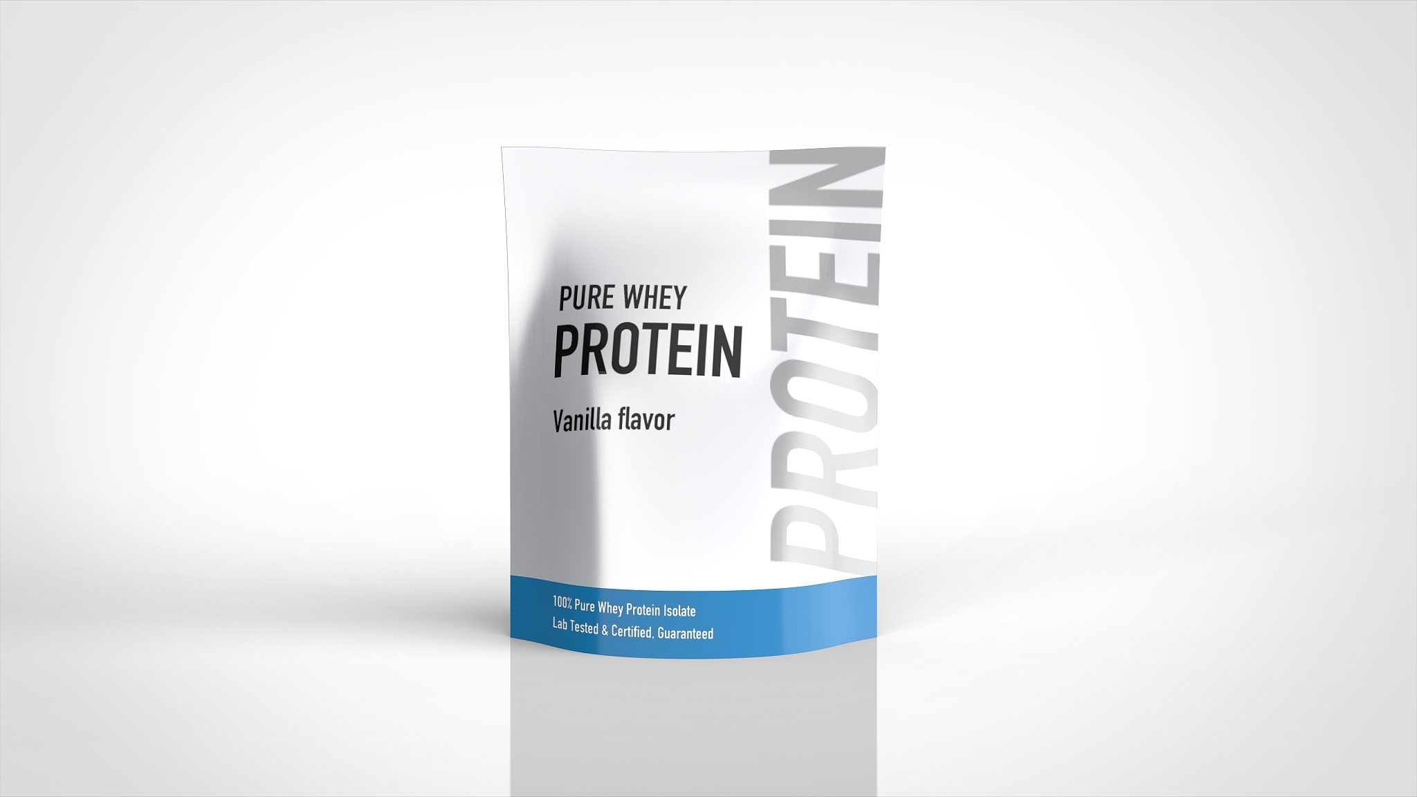 protein packed 3d rendering