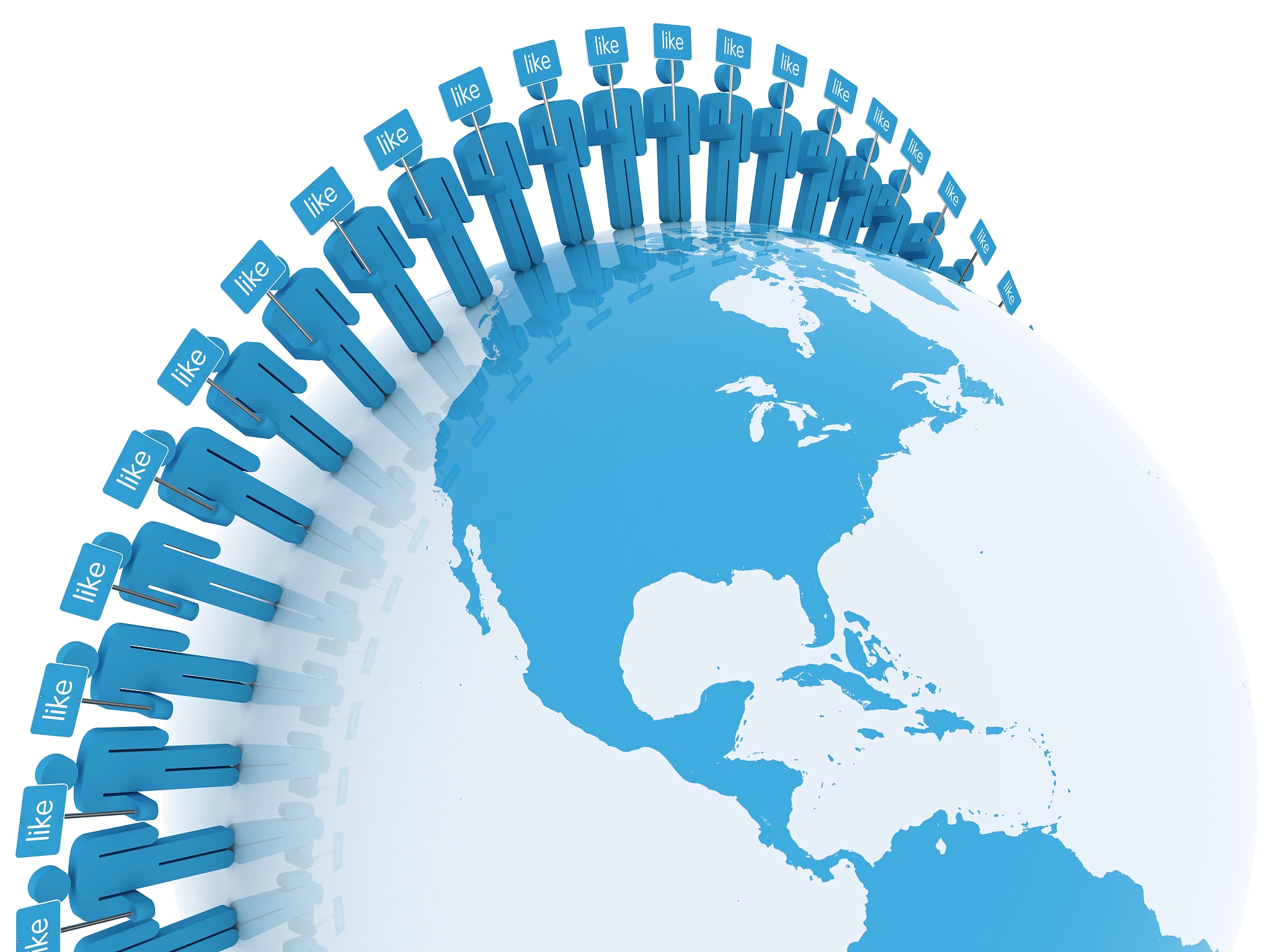 social media computer network communication connection