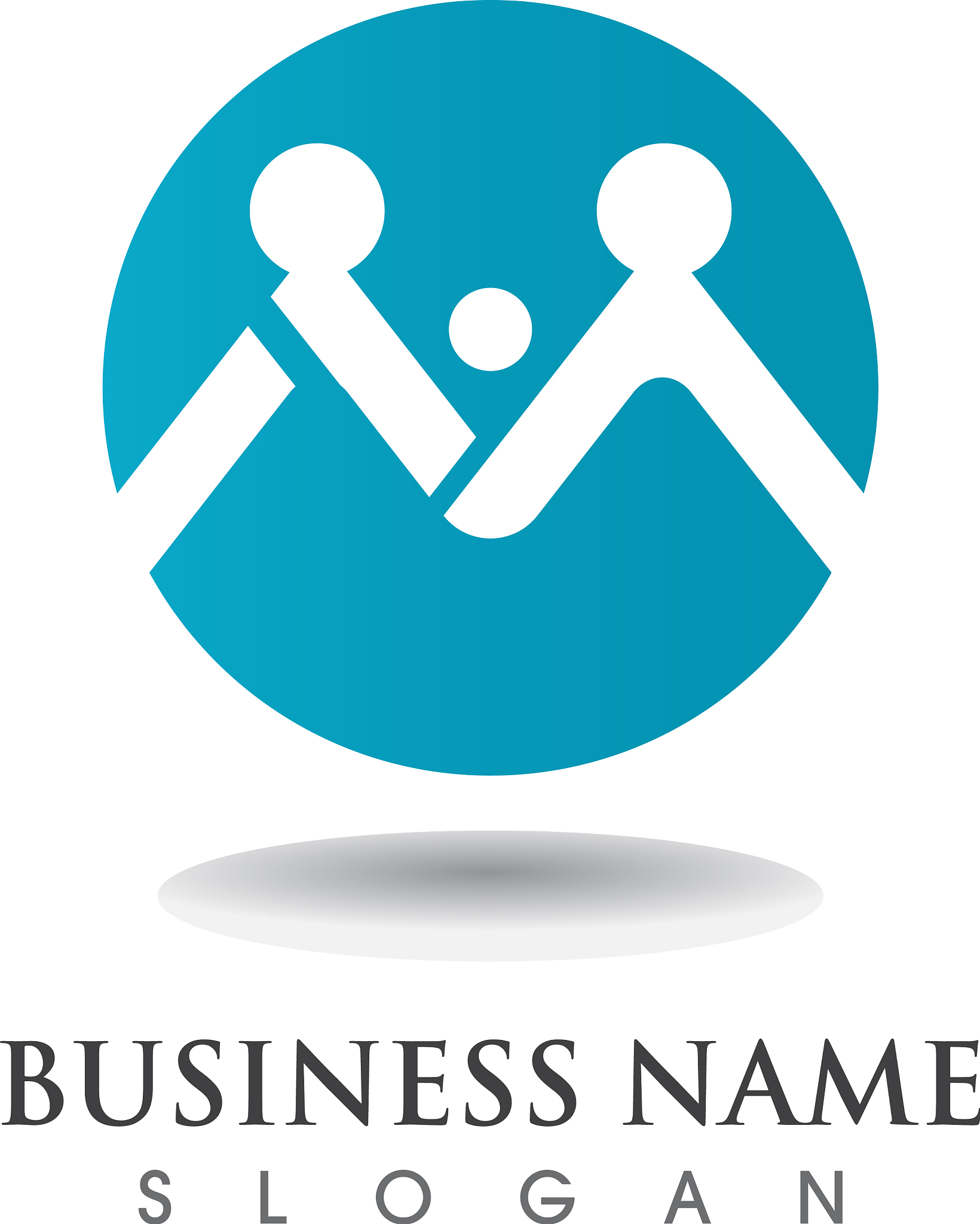 adoption logo and community care template icon