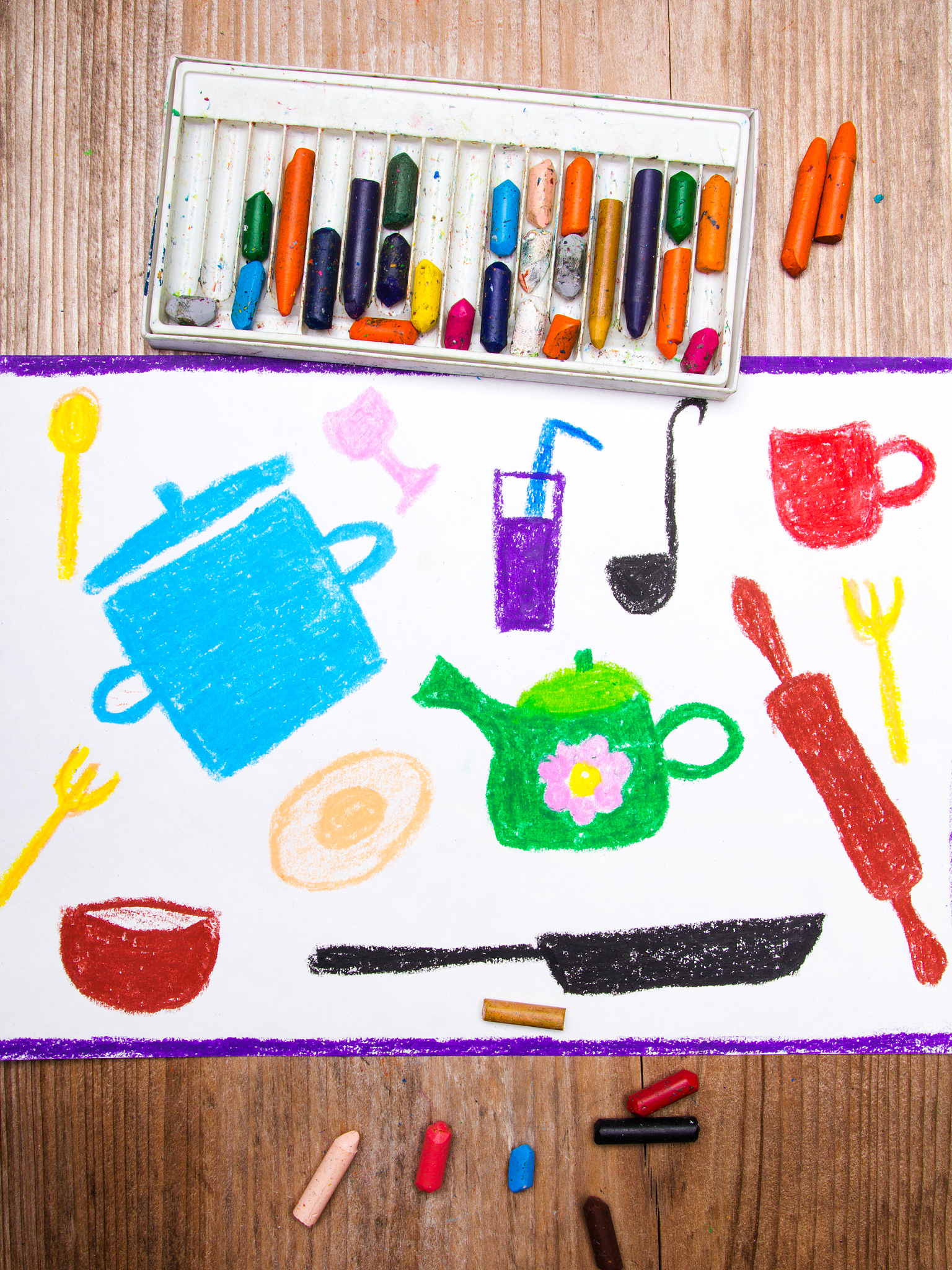 设计一下包括画笔、水粉颜料、调色盘、油画棒有上课课件、教师用书适合3-6岁的幼儿的幼儿美术课盒子的淘宝的商品详情页的五个文案