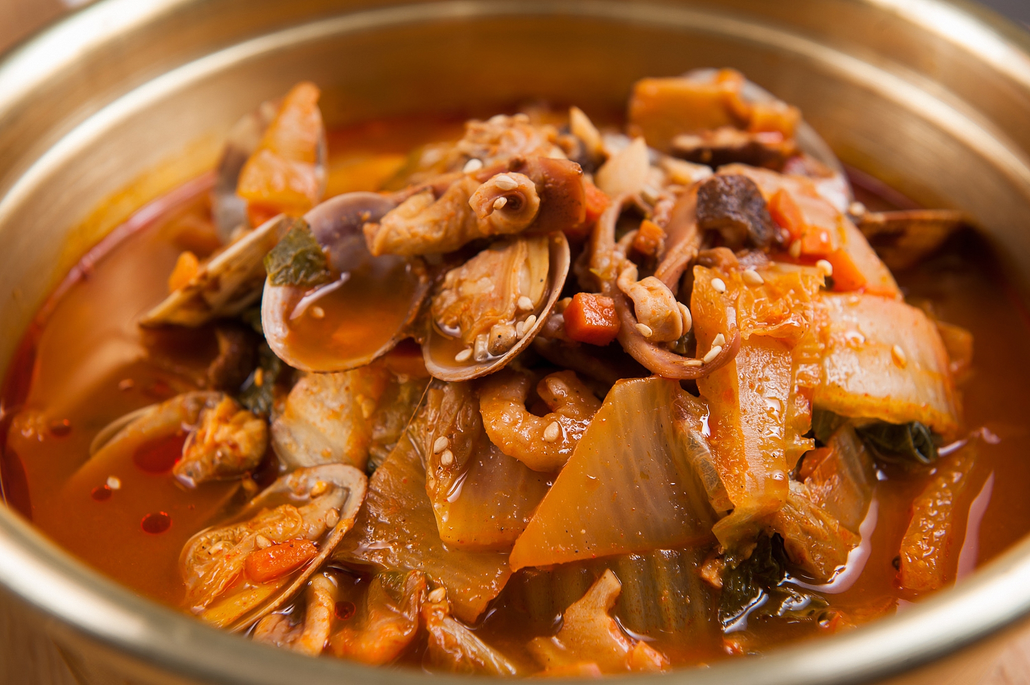 炒牛河牛杂莲藕汤 30字好评